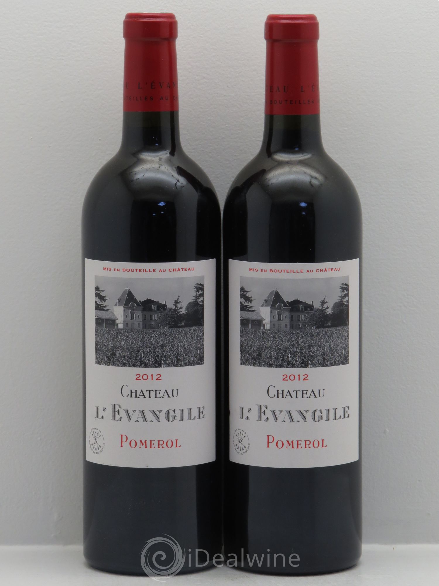 Château l' Évangile 2012 - Lot de 2 bouteilles - 0