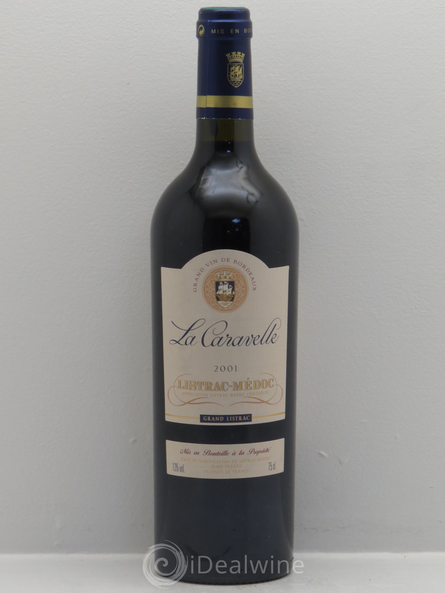 Listrac Grand Listrac La Caravelle 2001 - Posten von 1 Flasche - 0