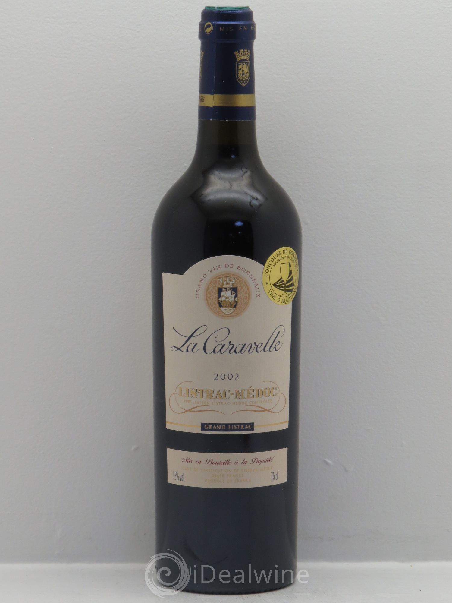 Listrac Grand Listrac La Caravelle 2001 - Posten von 1 Flasche - 0