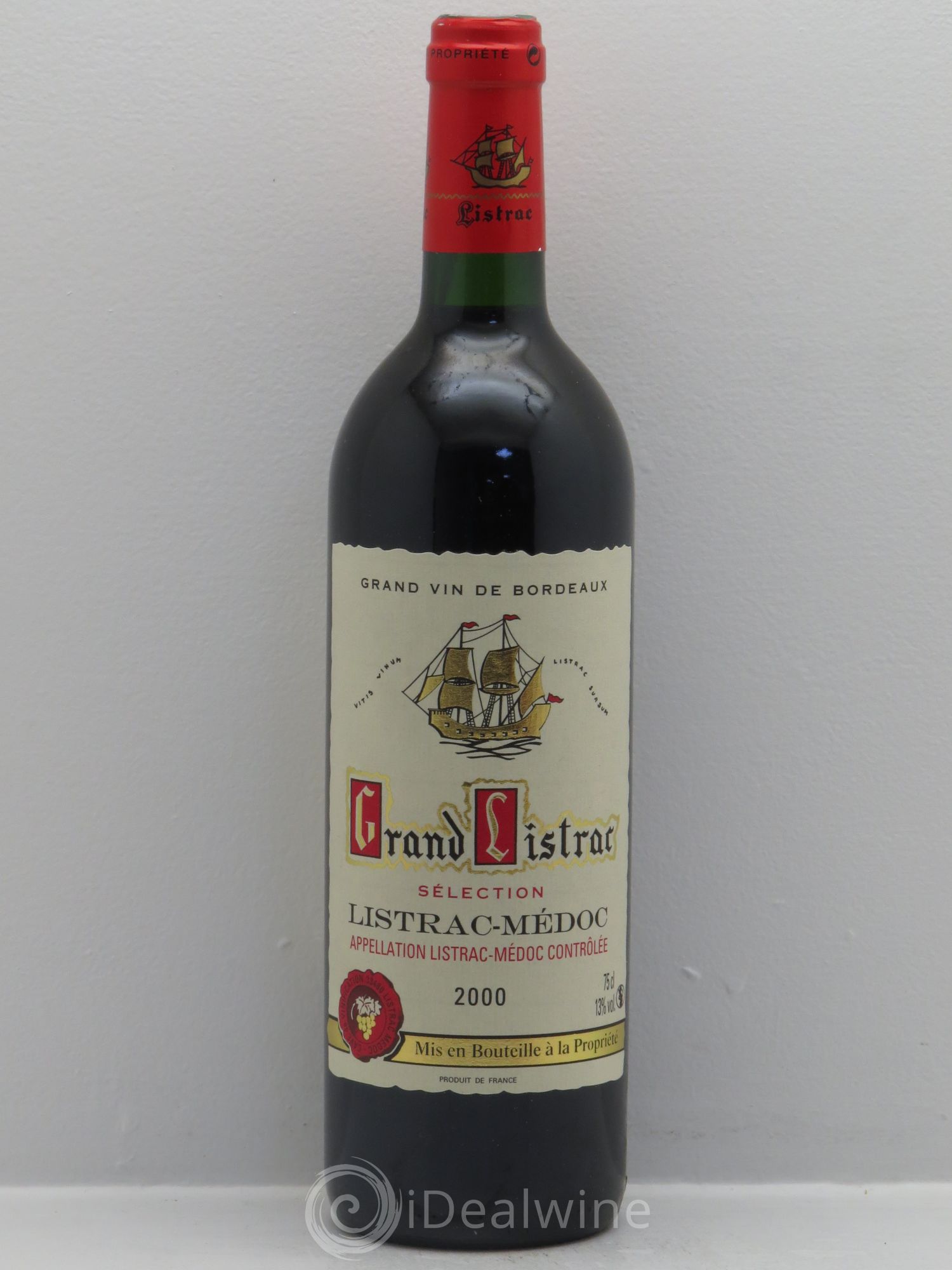 Listrac Grand Listrac 2000 - Posten von 1 Flasche - 0