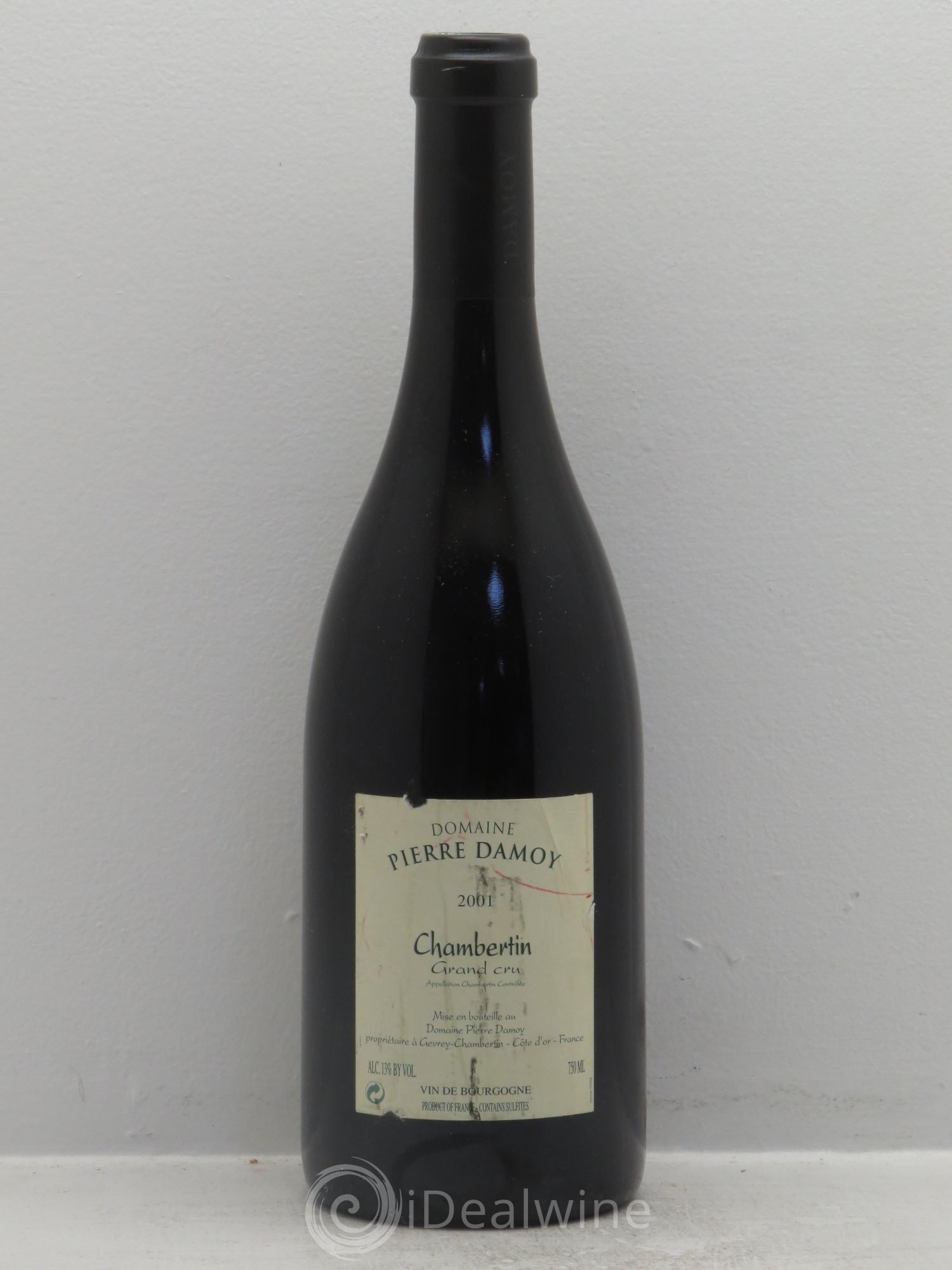 Chambertin Grand Cru Pierre Damoy 2001 - Lot de 1 bouteille - 0