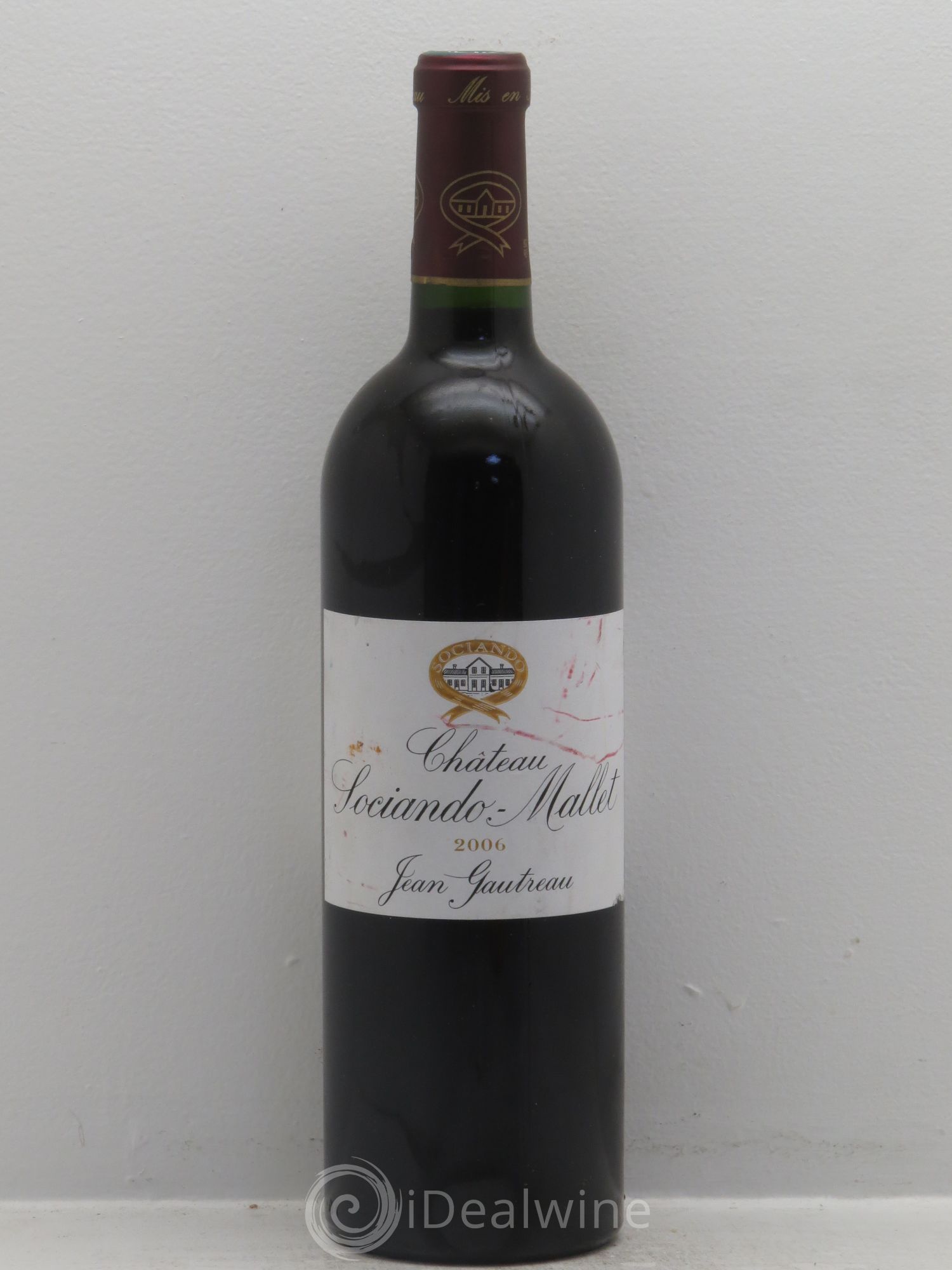 Château Sociando Mallet 2006 - Lot de 1 bouteille - 0