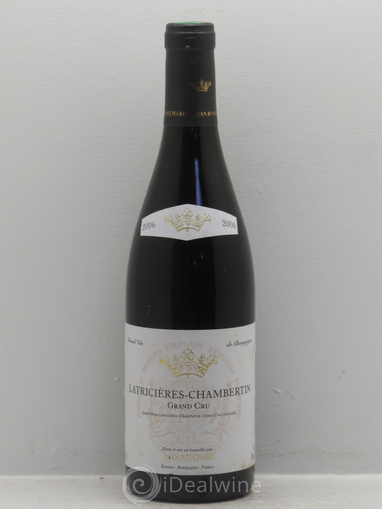 Latricières-Chambertin Grand Cru Jean Bouchard 2006 - Lot de 1 bouteille - 0