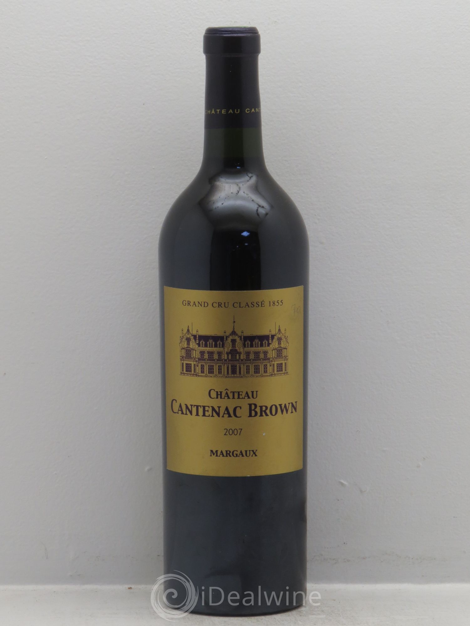 Château Cantenac Brown 3ème Grand Cru Classé 2007 - Lot de 1 bouteille - 0