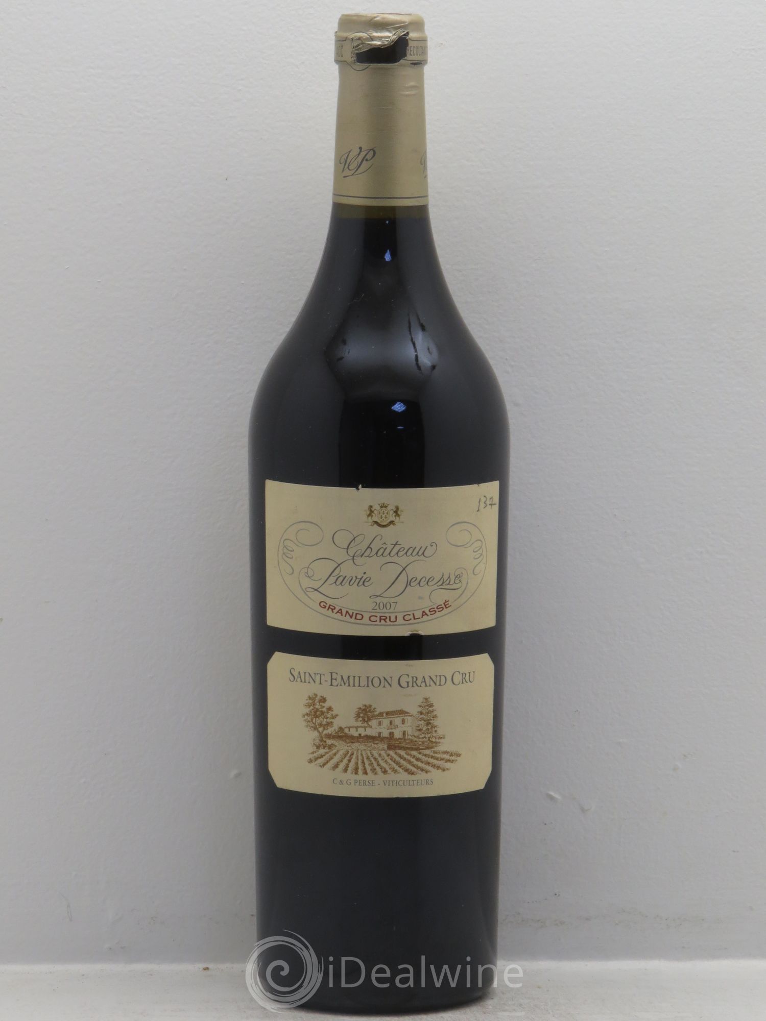 Château Pavie Decesse Grand Cru Classé 2007 - Lot de 1 bouteille - 0