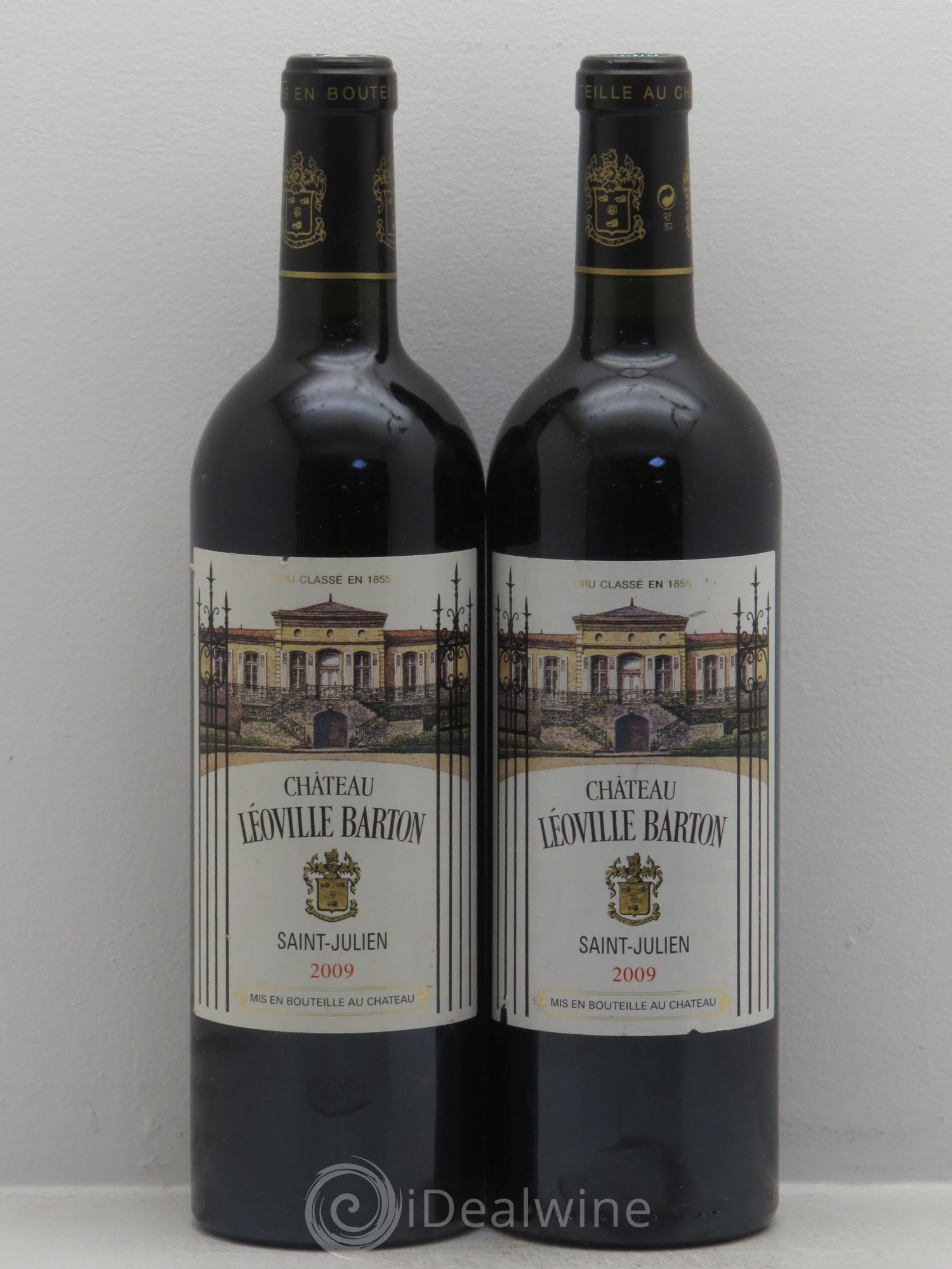 Château Léoville Barton 2ème Grand Cru Classé 2009 - Lot de 2 bouteilles - 0