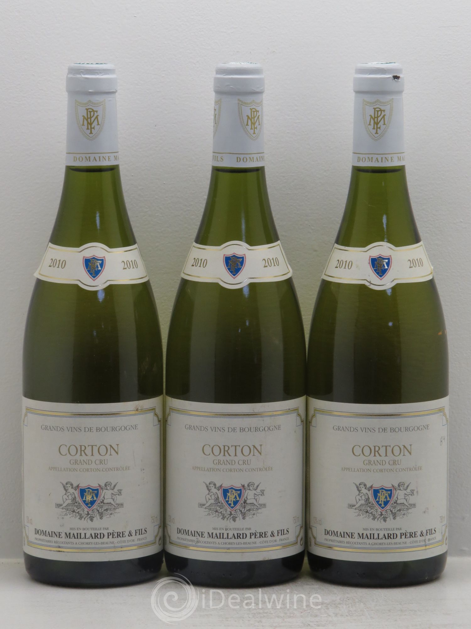 Corton Grand Cru Domaine Maillard P&F 2010 - Posten von 3 Flaschen - 0