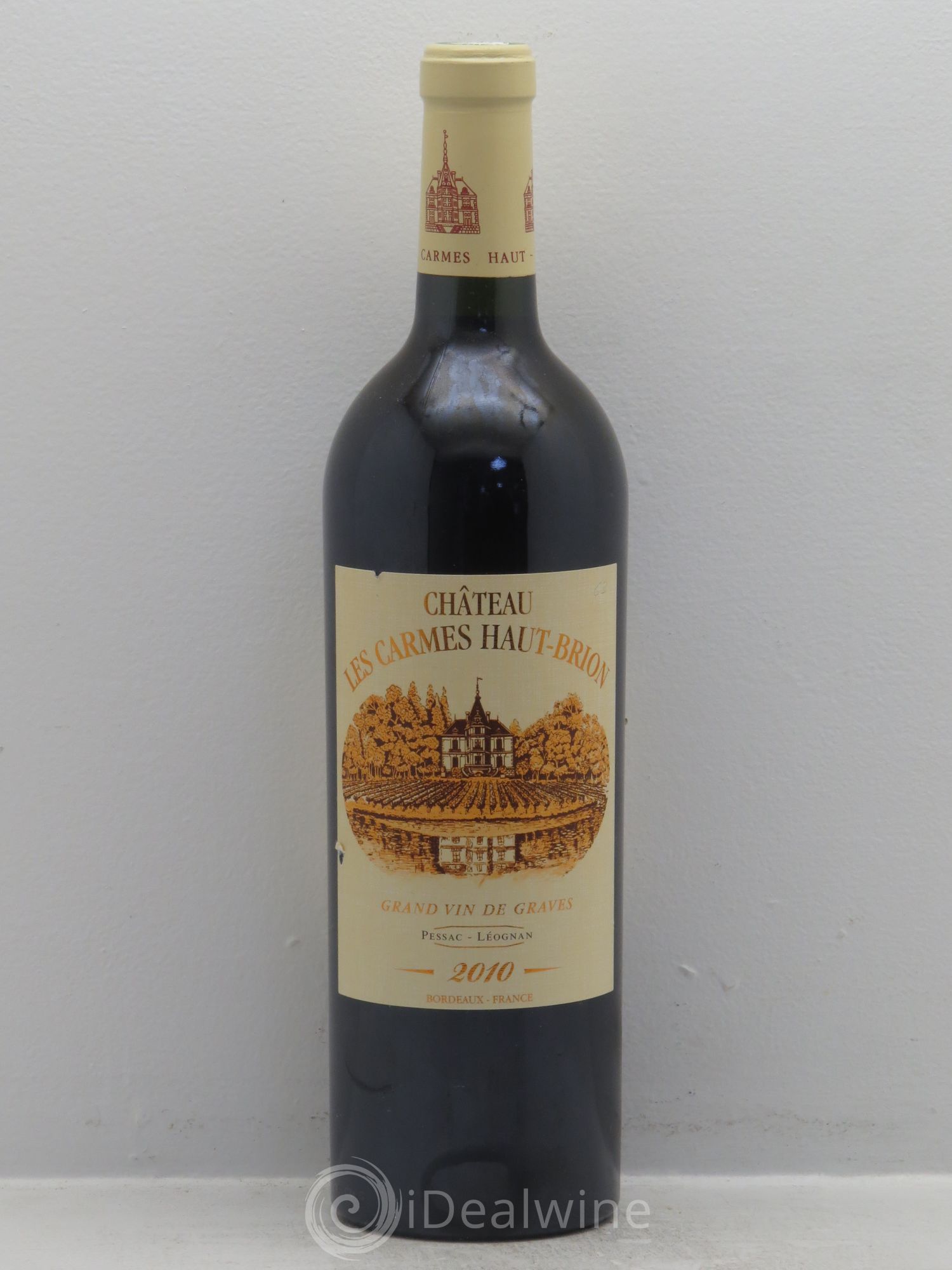 Château Les Carmes Haut-Brion 2010 - Lot de 1 bouteille - 0