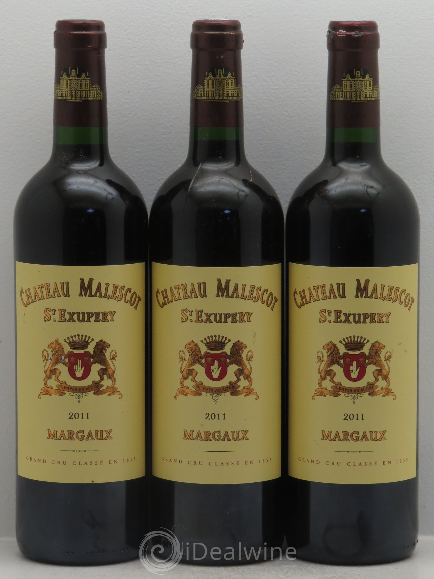 Château Malescot Saint-Exupéry 3ème Grand Cru Classé 2011 - Lot de 3 bouteilles - 0