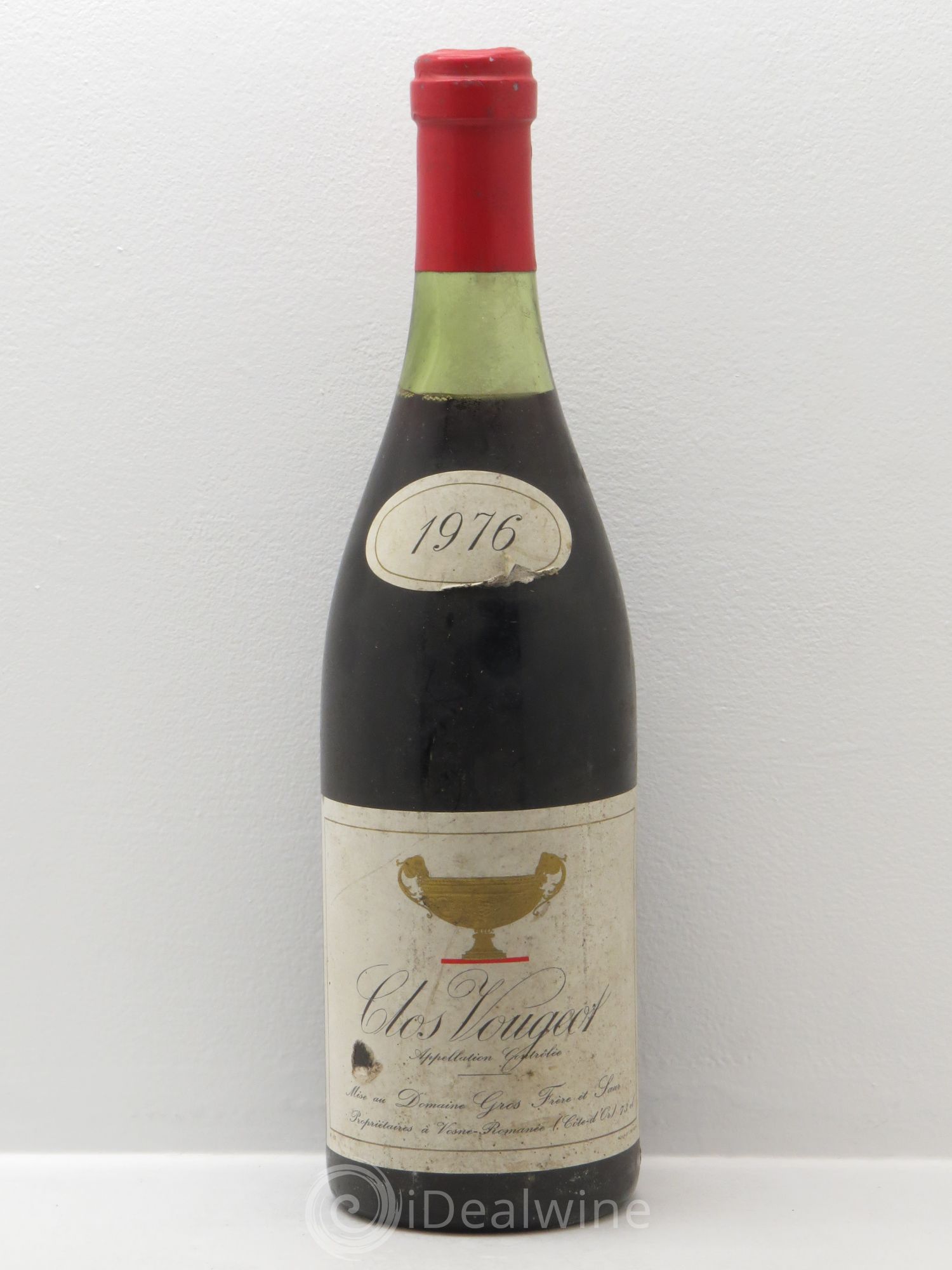 Clos de Vougeot Grand Cru Musigni Gros Frère & Soeur 1976 - Lot de 1 bouteille - 0