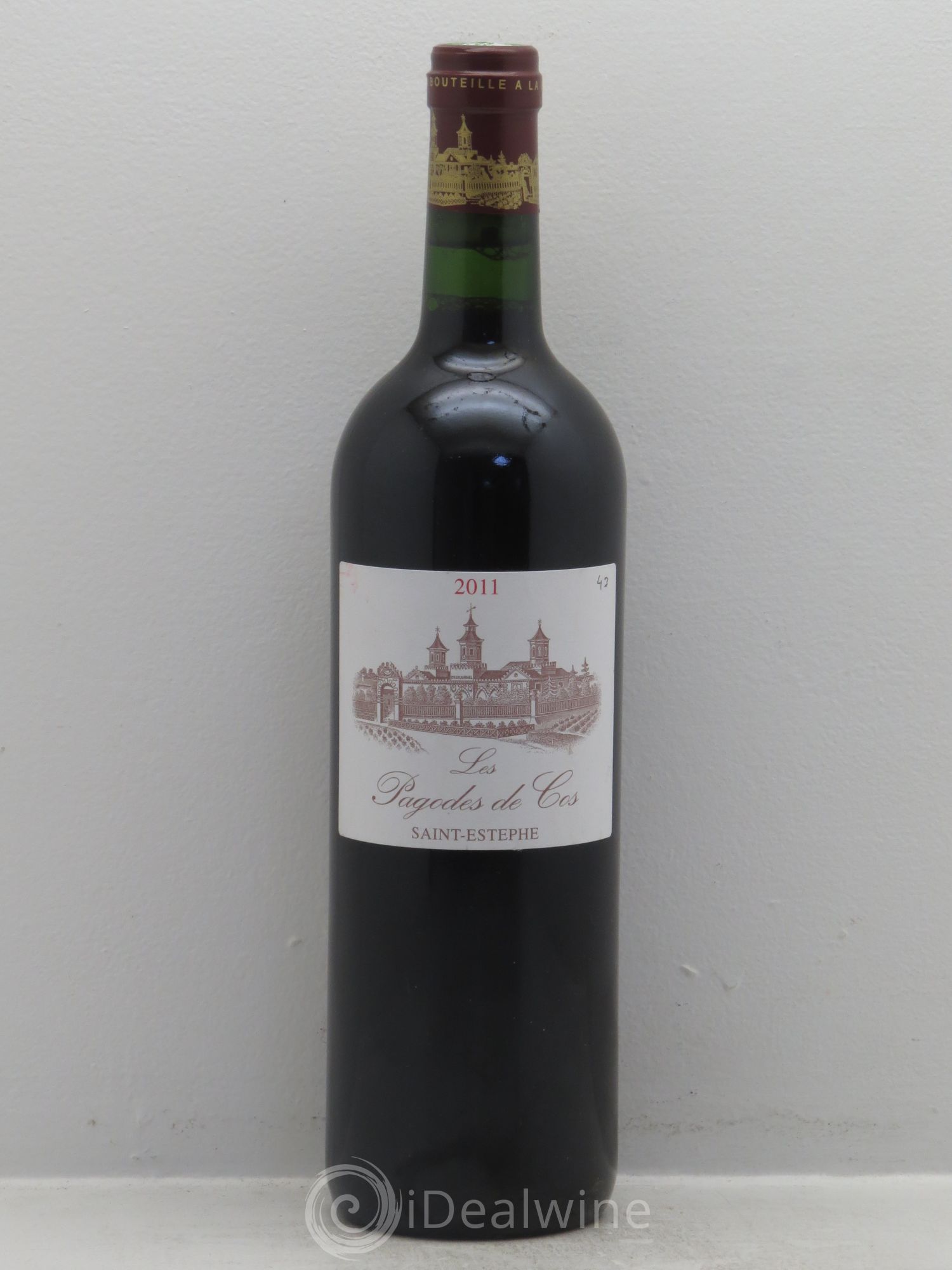 Les Pagodes de Cos Second Vin 2011 - Posten von 1 Flasche - 0