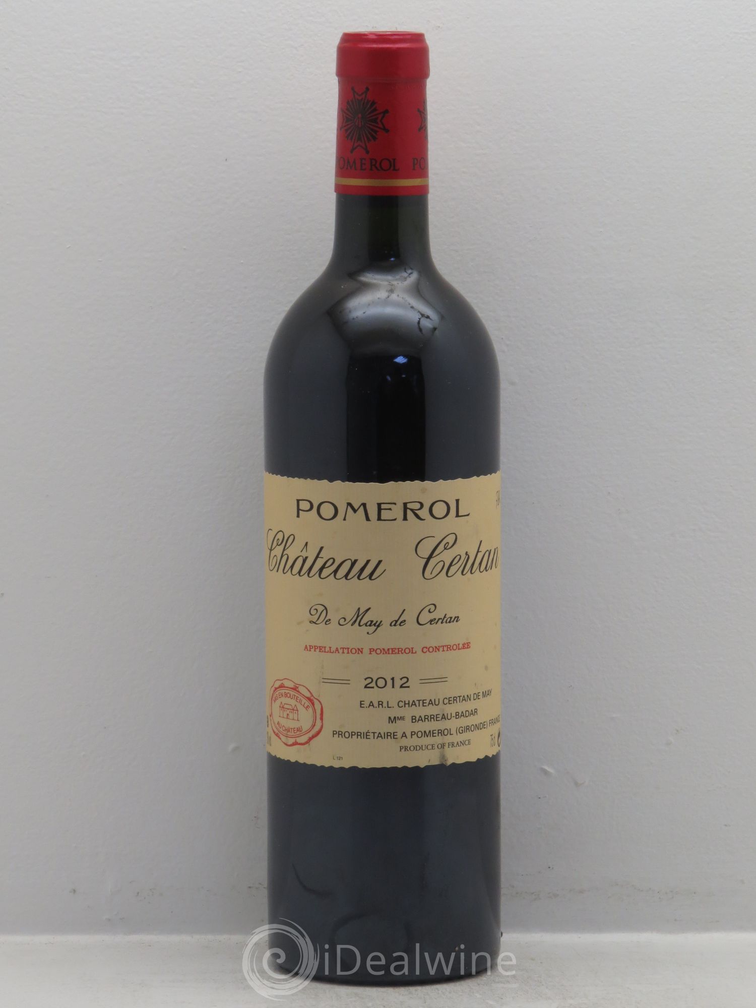 Château Certan de May 2012 - Lot de 6 bouteilles - 0