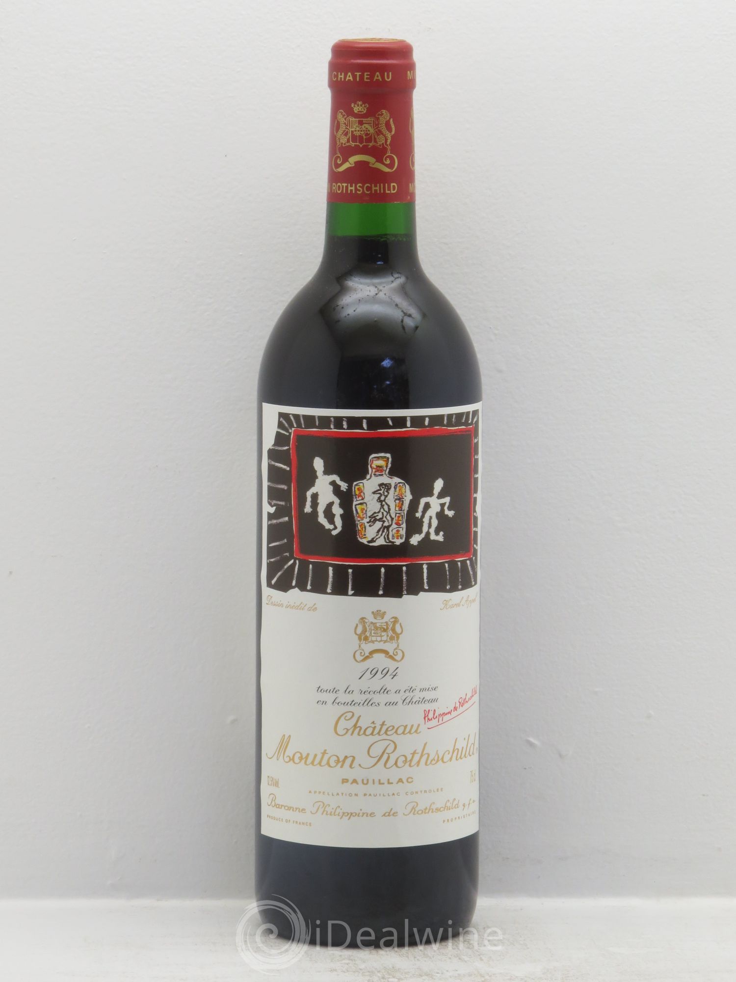 Château Mouton Rothschild 1er Grand Cru Classé 1994 - Lot de 1 bouteille - 0