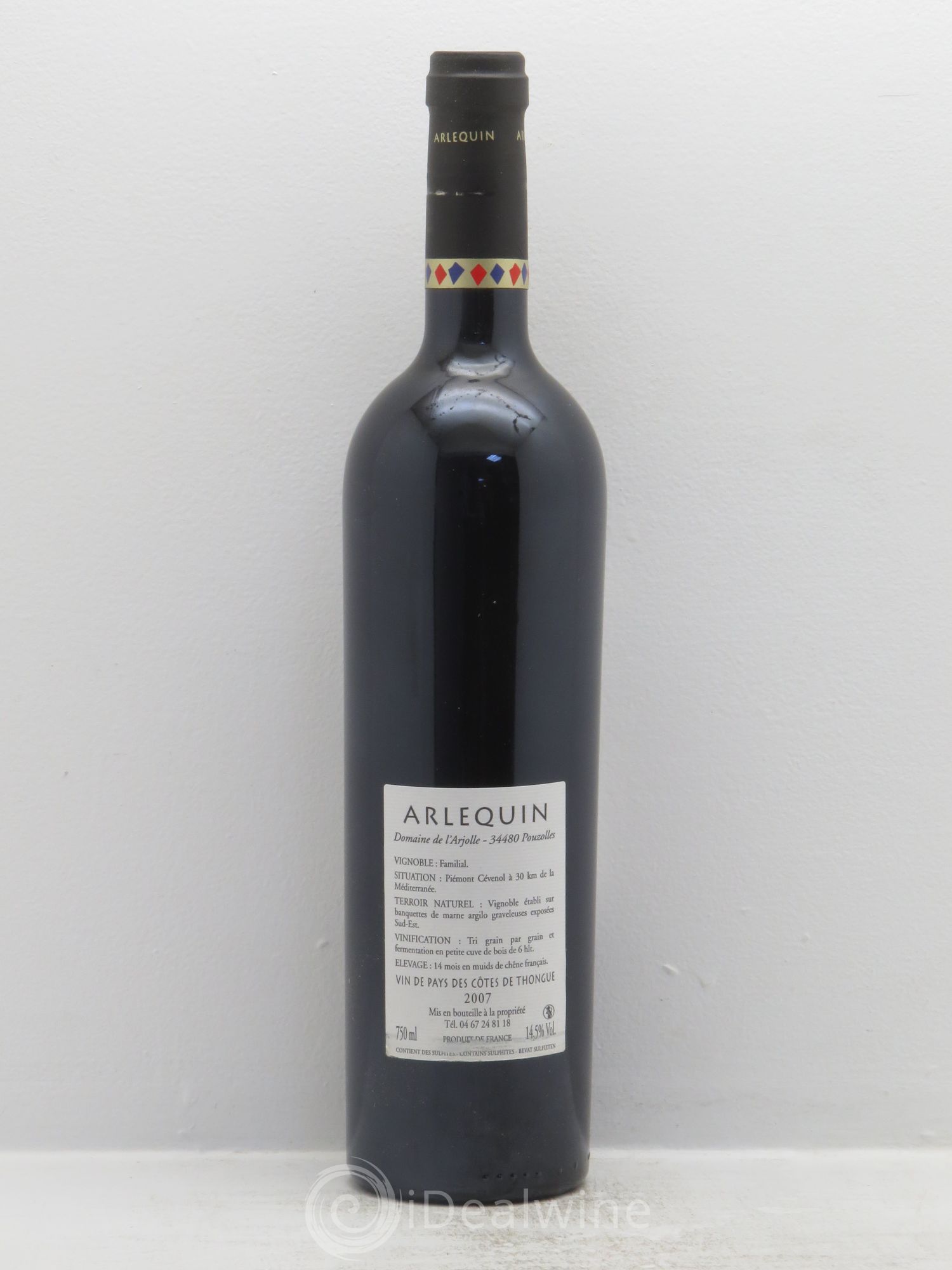 Divers VdP des Côtes de Tongue Domaine de l'Arjolle Arlequin 2007 - Posten von 6 Flaschen - 1