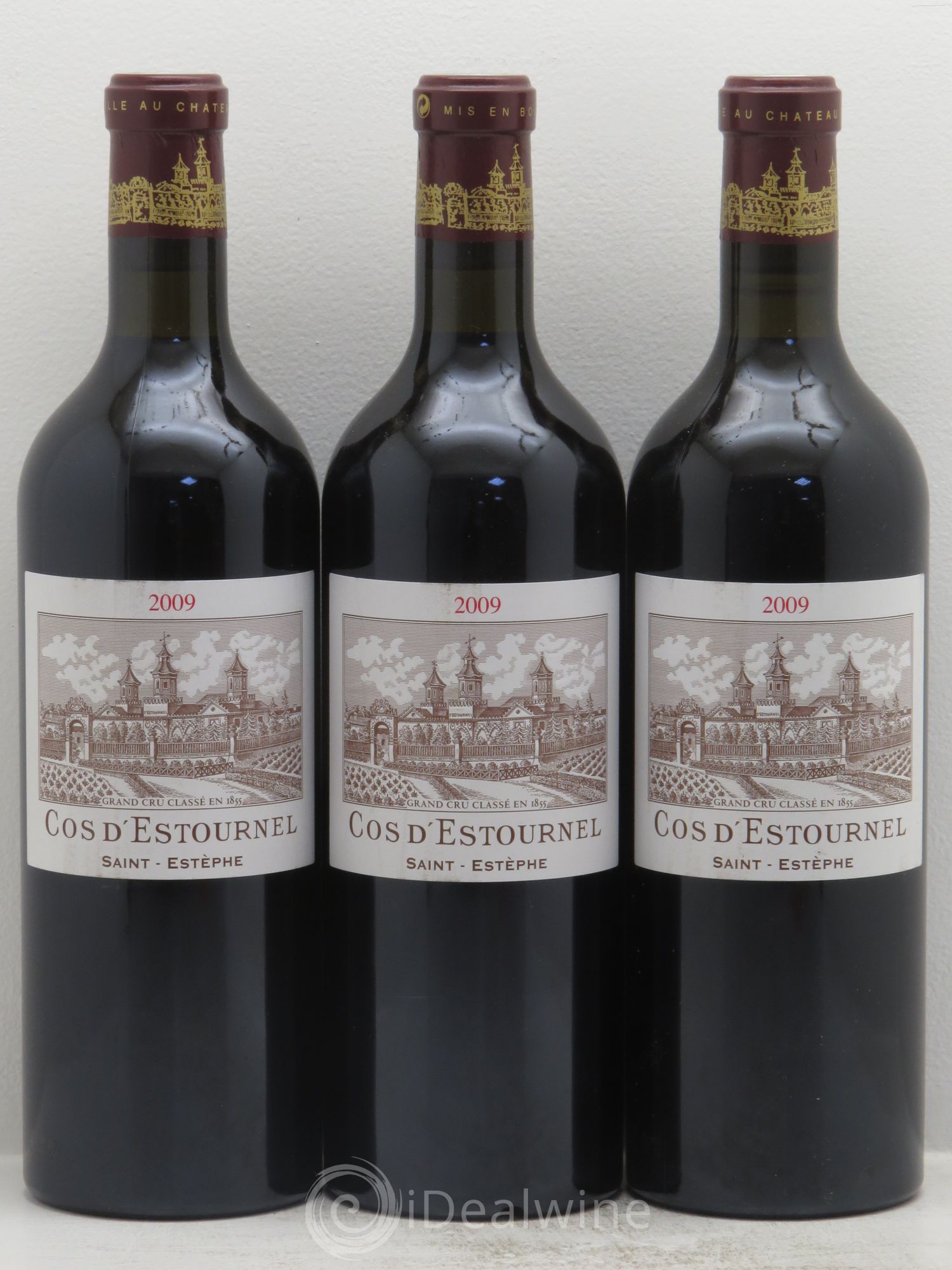 Cos d'Estournel 2ème Grand Cru Classé 2009 - Lot de 3 bouteilles - 0