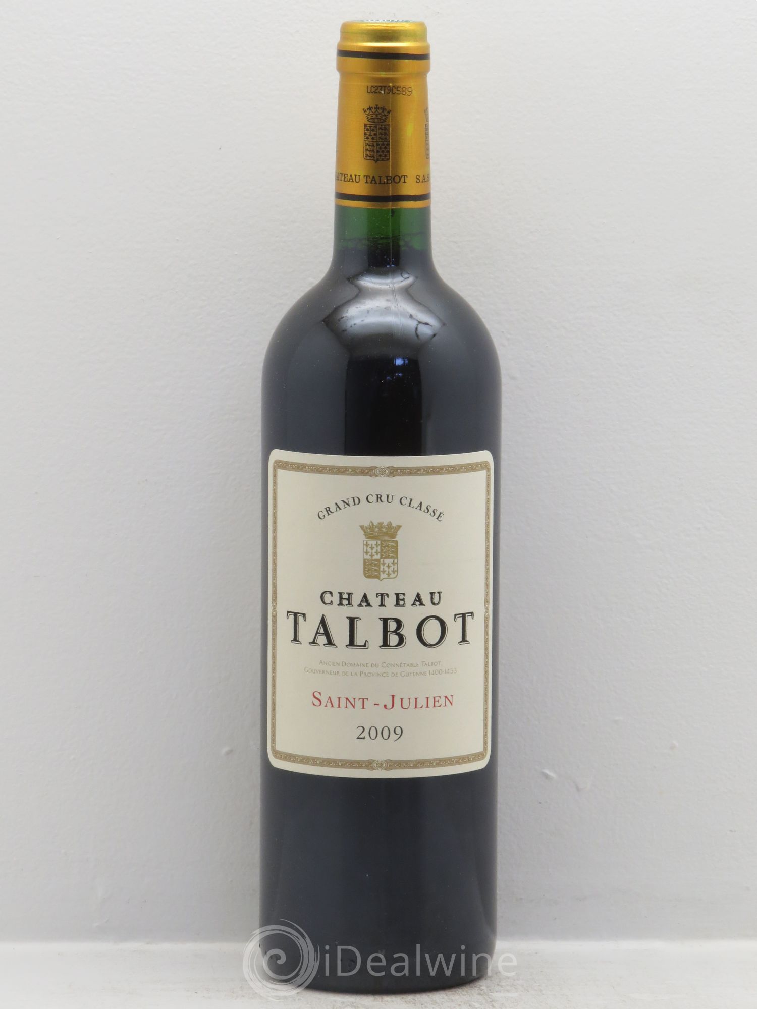 Château Talbot 4ème Grand Cru Classé 2009 - Lot de 12 bouteilles - 0