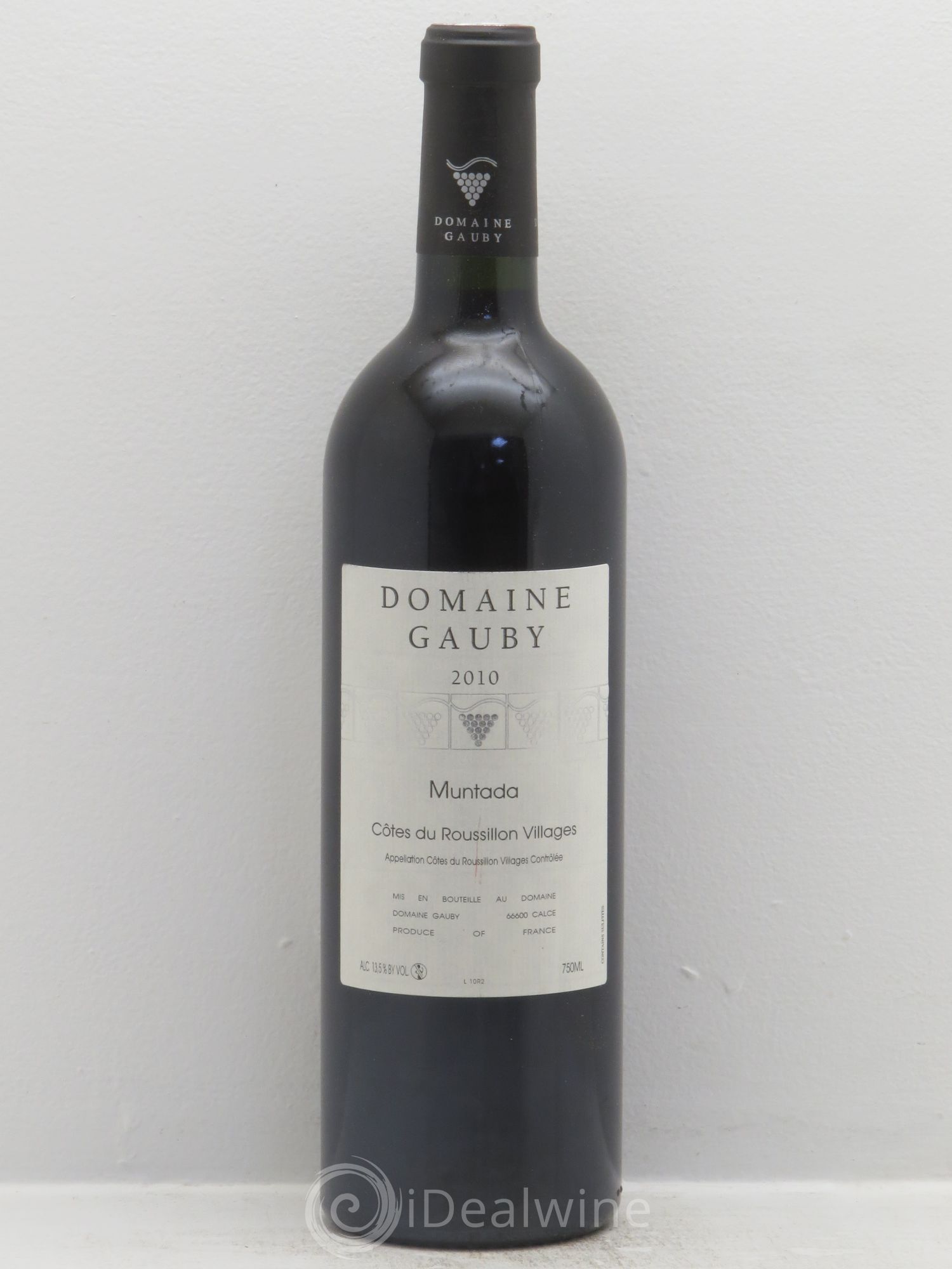 Côtes Catalanes (anciennement Côtes du Roussillon Villages) La Muntada Gauby (Domaine) 2010 - Lot de 6 bouteilles - 0