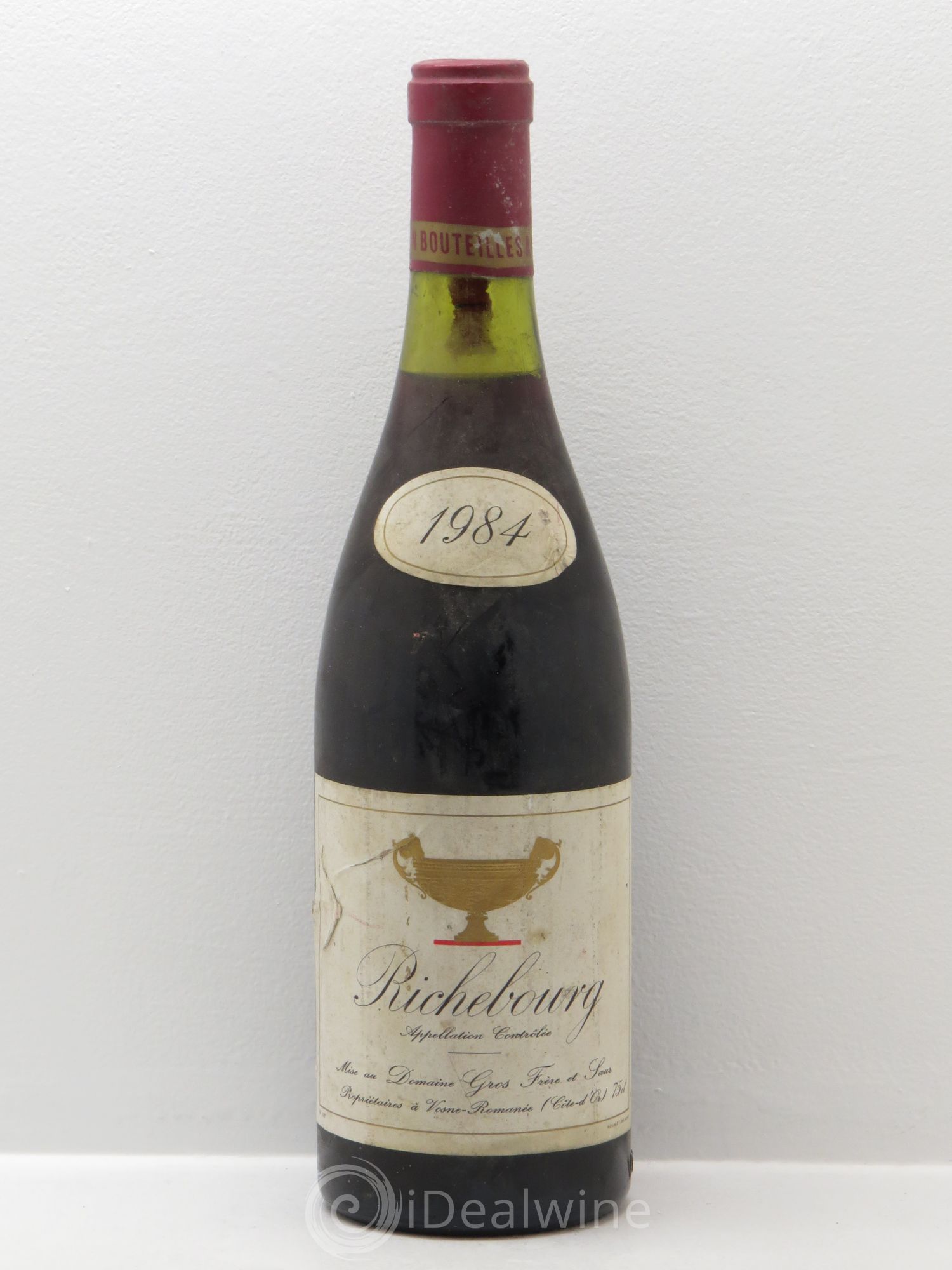 Richebourg Grand Cru Gros Frère & Soeur 1984 - Lot de 1 bouteille - 0