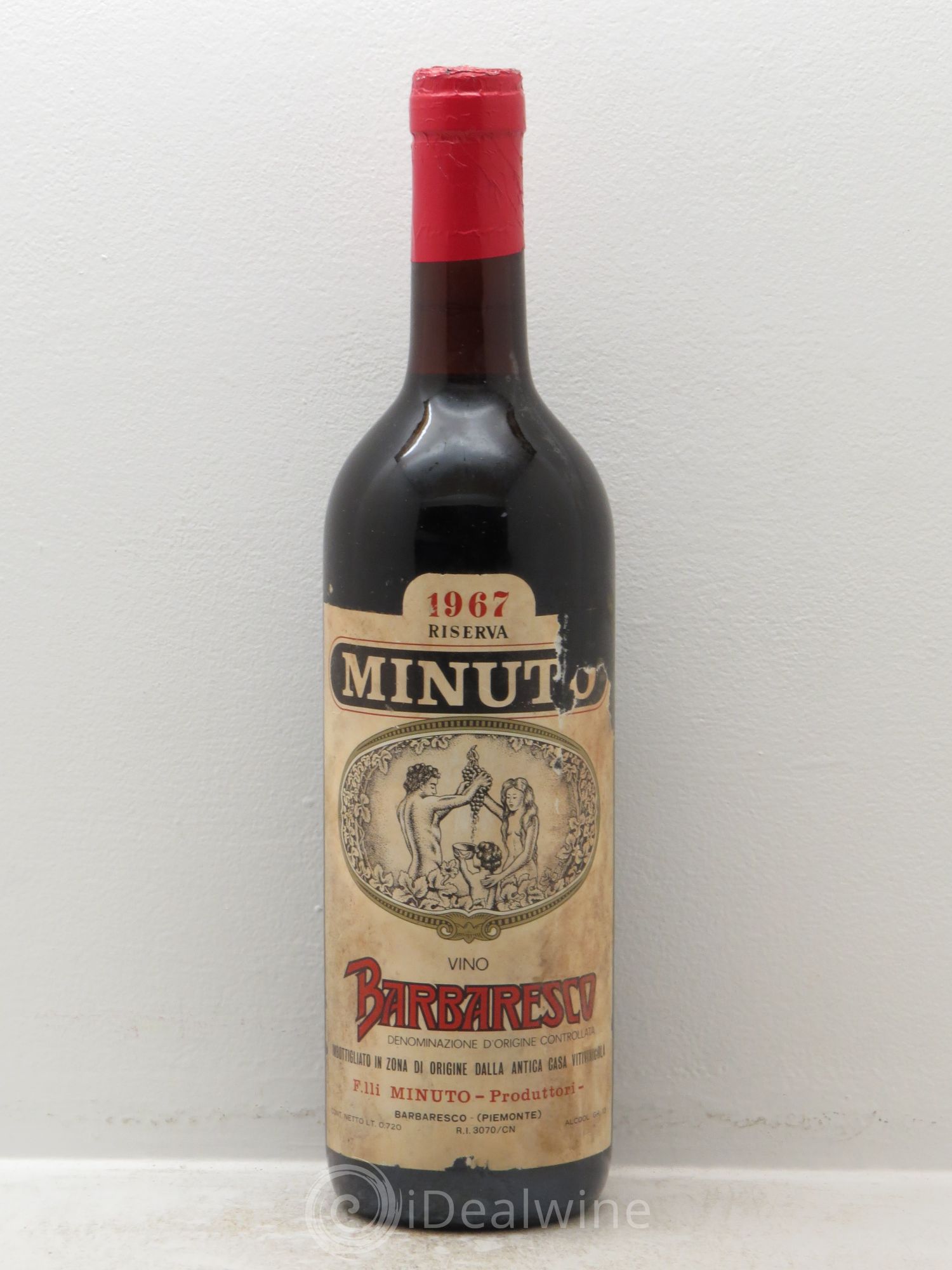Barbaresco DOCG Riserva Minuto 1967 - Lot de 1 bouteille - 0