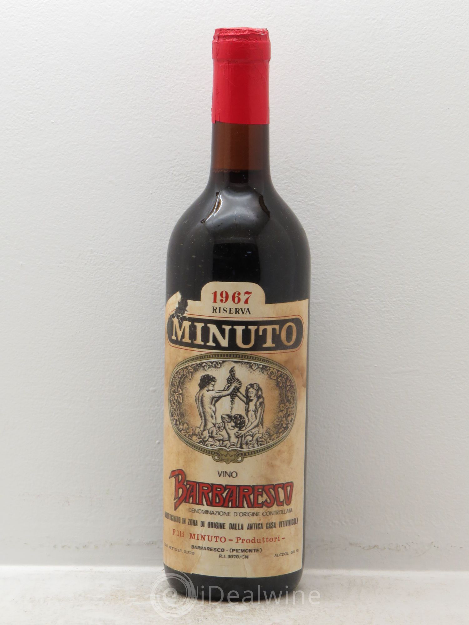 Barbaresco DOCG Riserva Minuto 1967 - Lot de 1 bouteille - 0