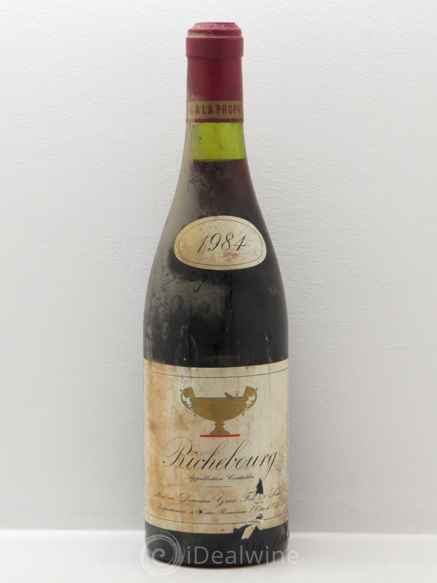 Richebourg Grand Cru Gros Frère & Soeur 1984 - Lot de 1 bouteille - 0