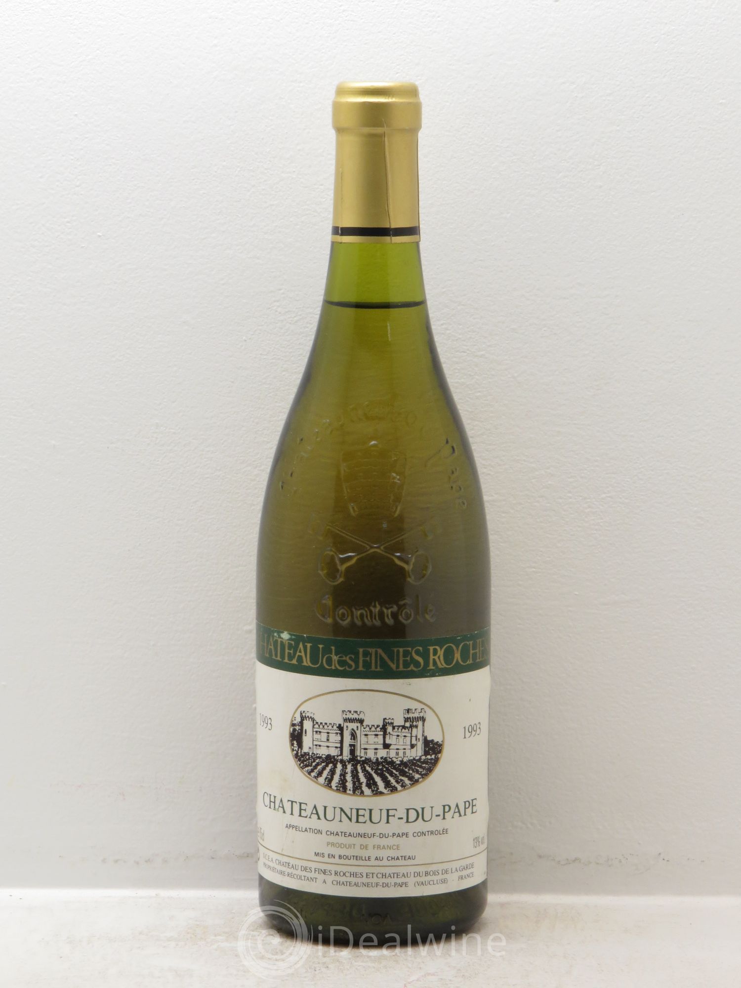 Châteauneuf-du-Pape Château des Fines Roches 1993 - Lot de 1 bouteille - 0