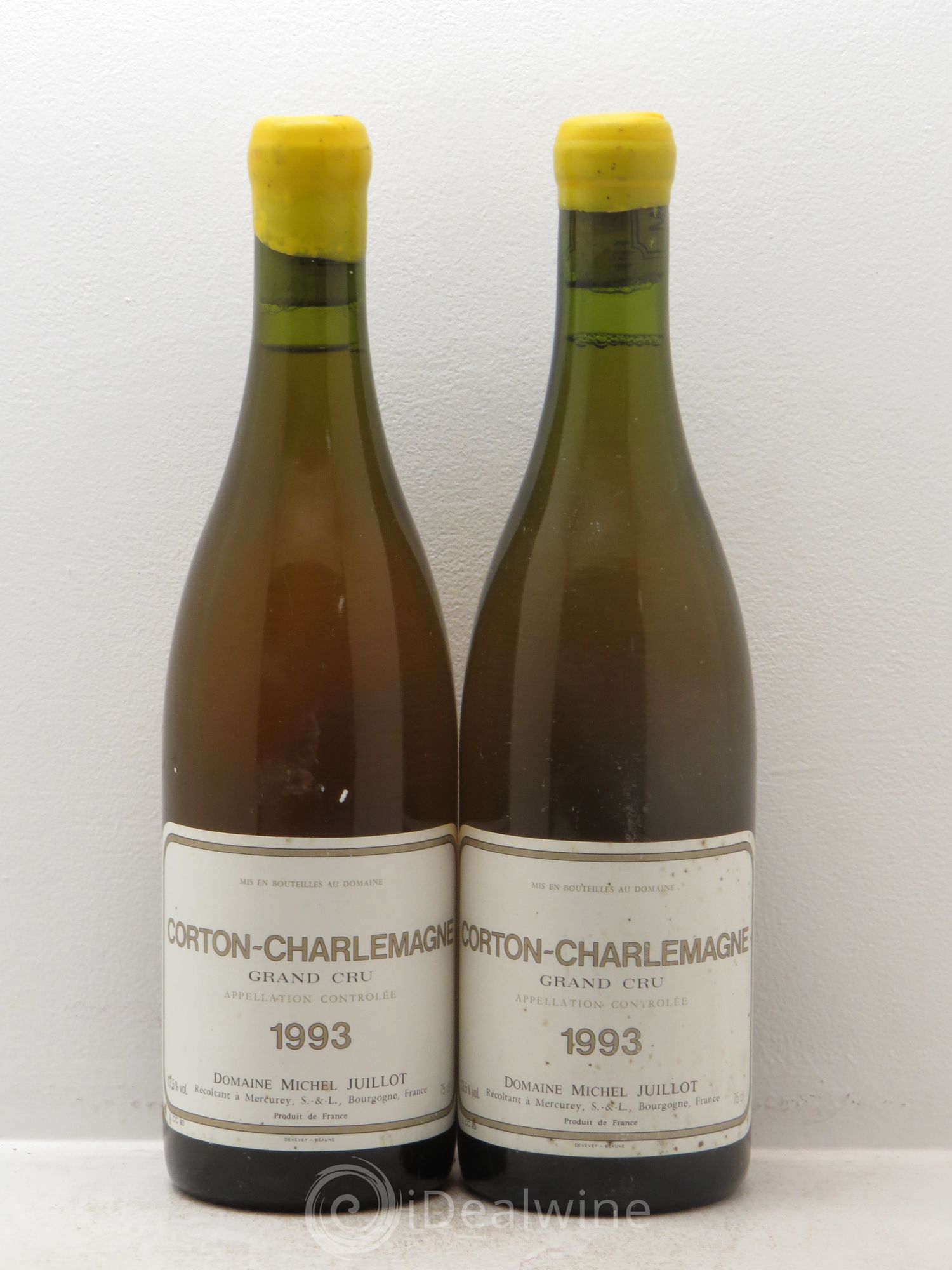 Corton-Charlemagne Grand Cru Michel Juillot 1993 - Posten von 2 Flaschen - 0