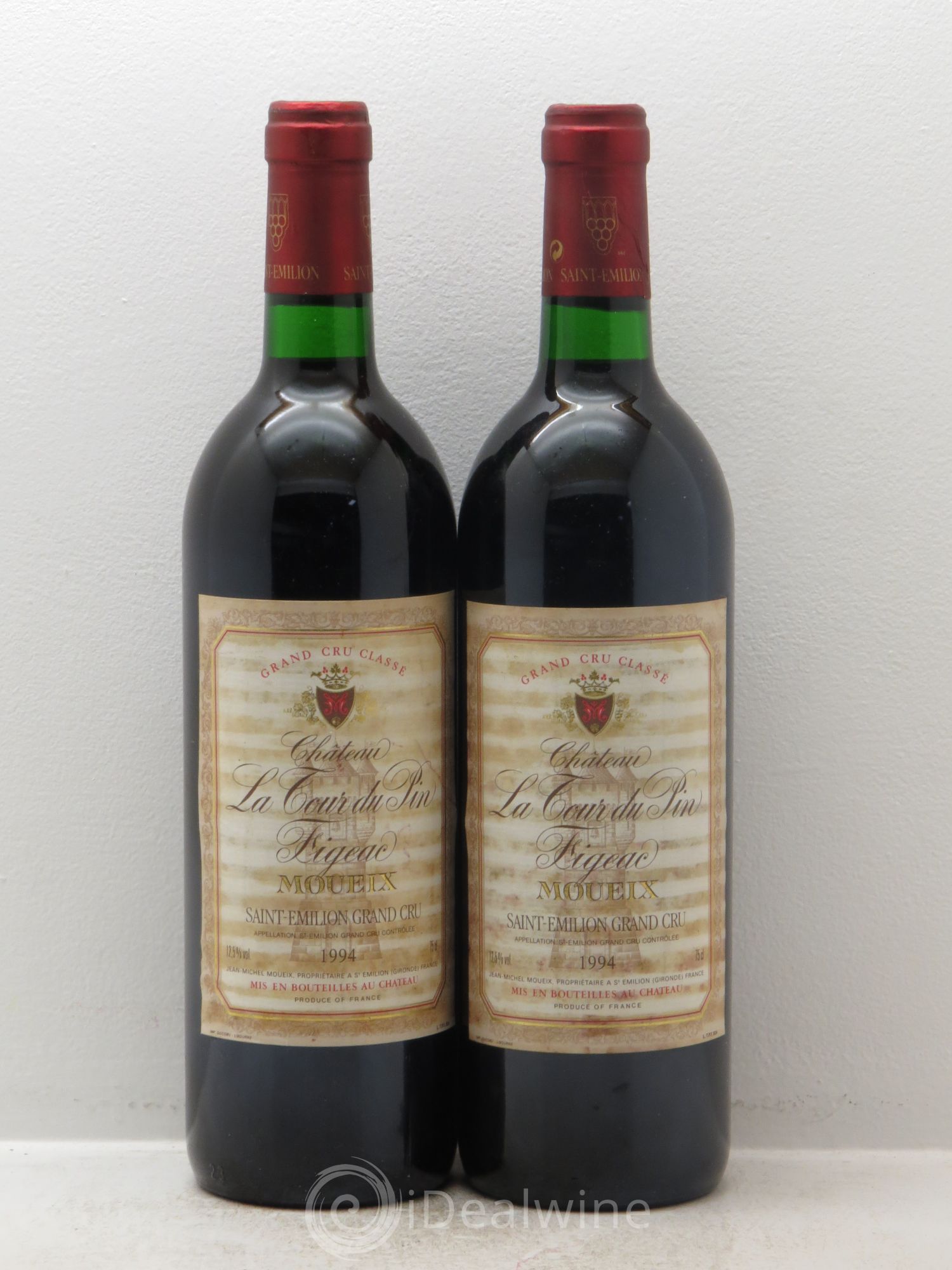 Château la Tour du Pin Figeac 1994 - Lot de 2 bouteilles - 0