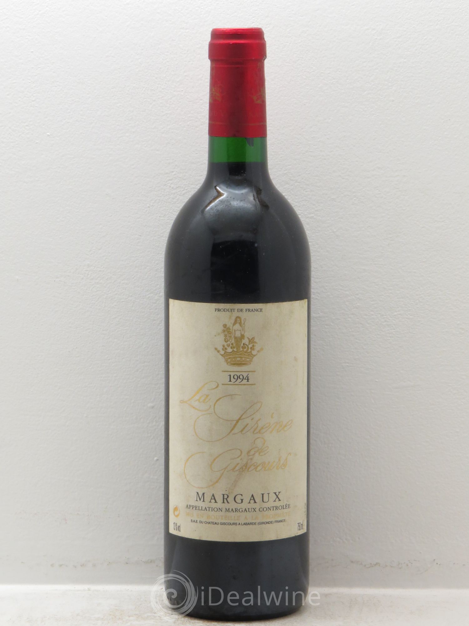 La Sirène de Giscours 1994 - Lot de 1 bouteille - 0
