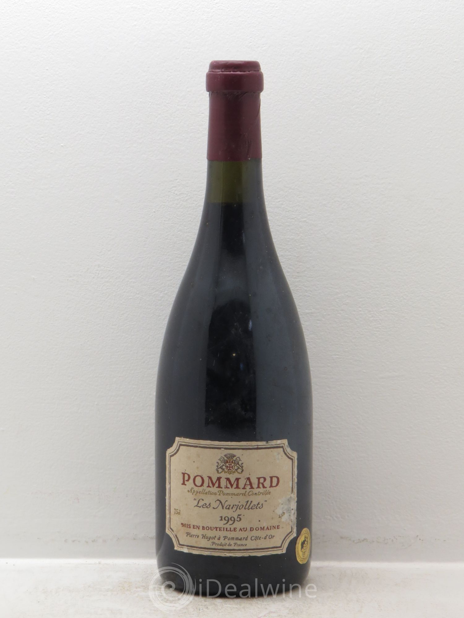 Pommard Les Narjollets - Pierre Hugot 1995 - Posten von 1 Flasche - 0