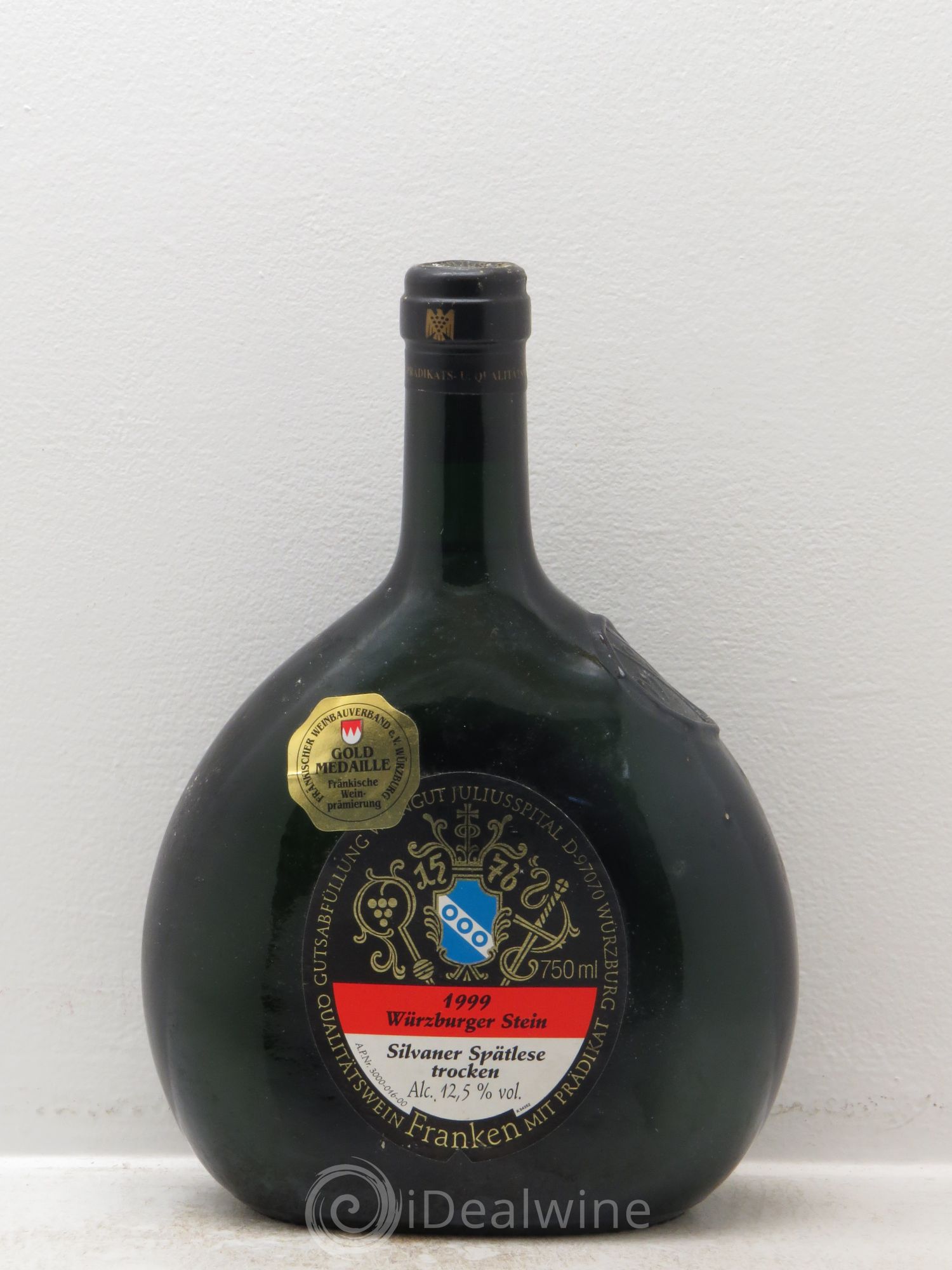 Allemagne Mosel-Saar Weingut Juliusspital Würzburger Stein Silvaner Spätlese Trocken 1999 - Posten von 1 Flasche - 0