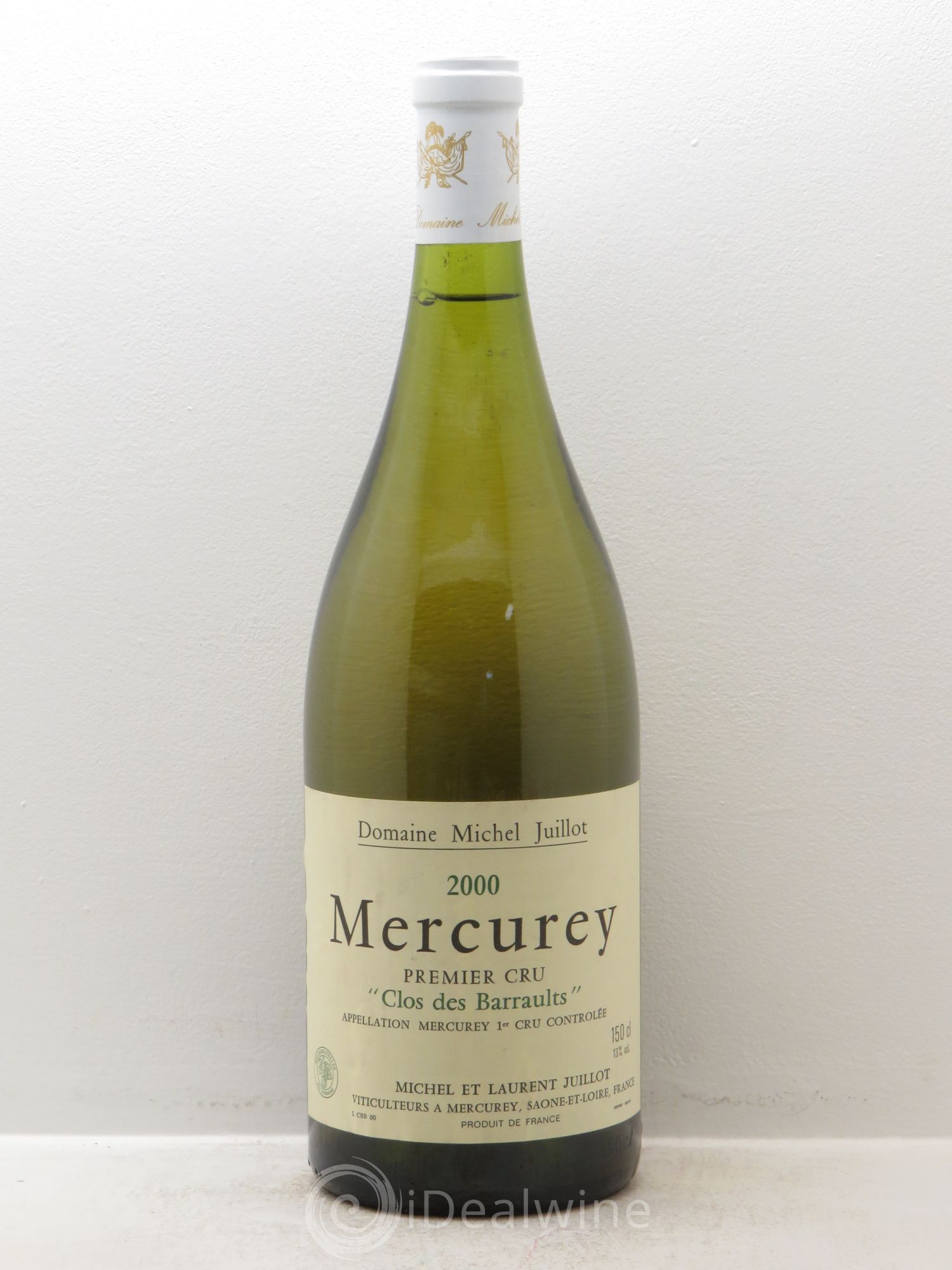 Mercurey 1er Cru Clos des Barraults Michel Juillot (Domaine) 2000 - Lot de 1 magnum - 0