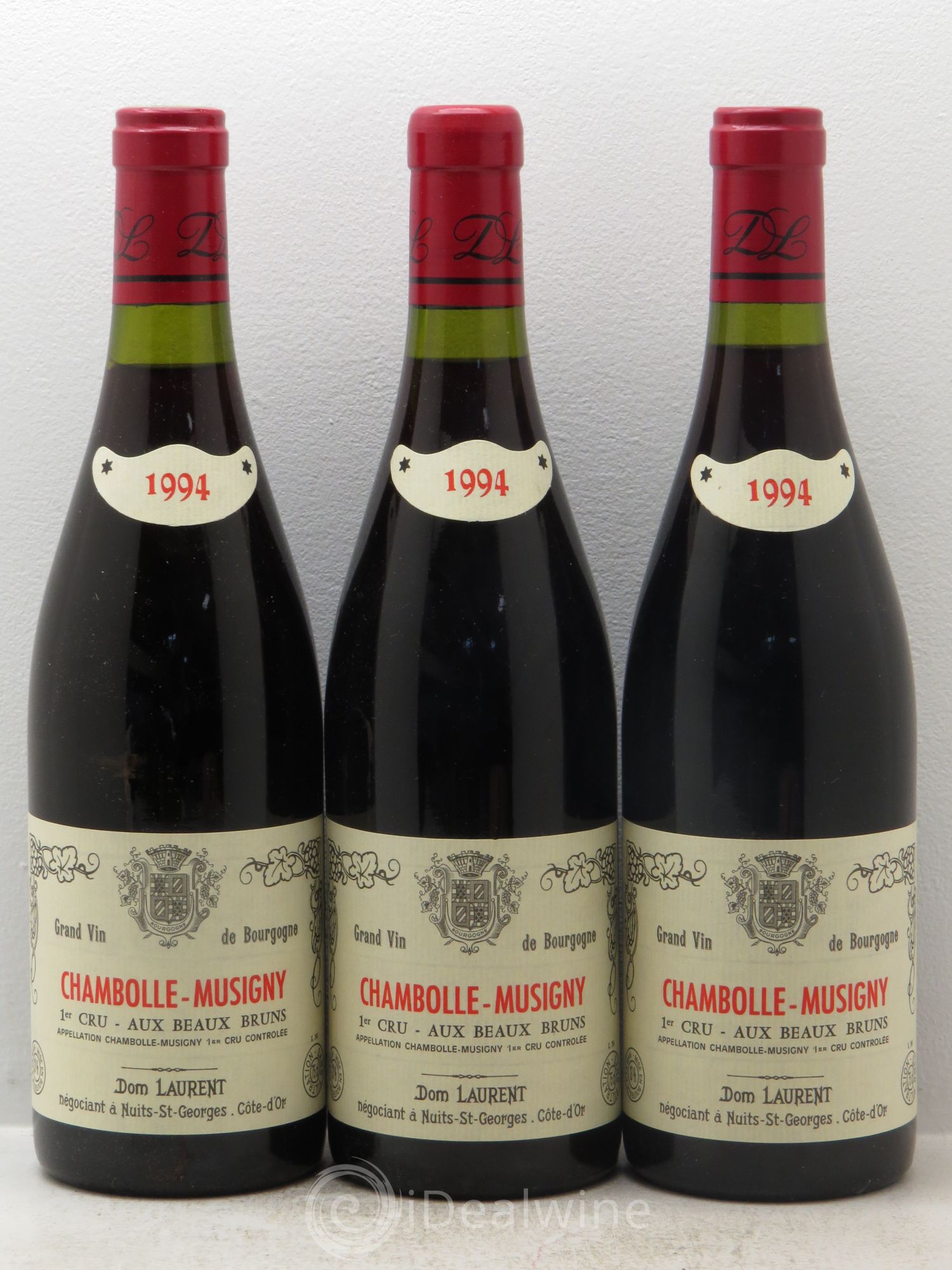Chambolle-Musigny 1er Cru 1994 - Lot de 3 bouteilles - 0