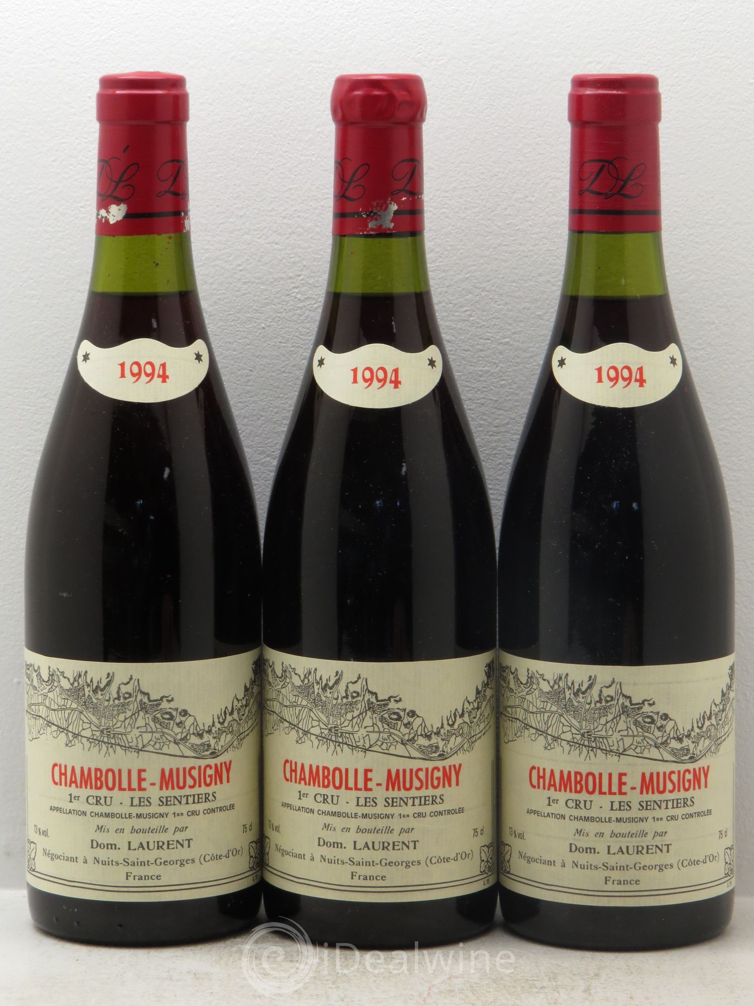 Chambolle-Musigny 1er Cru 1994 - Lot de 3 bouteilles - 0
