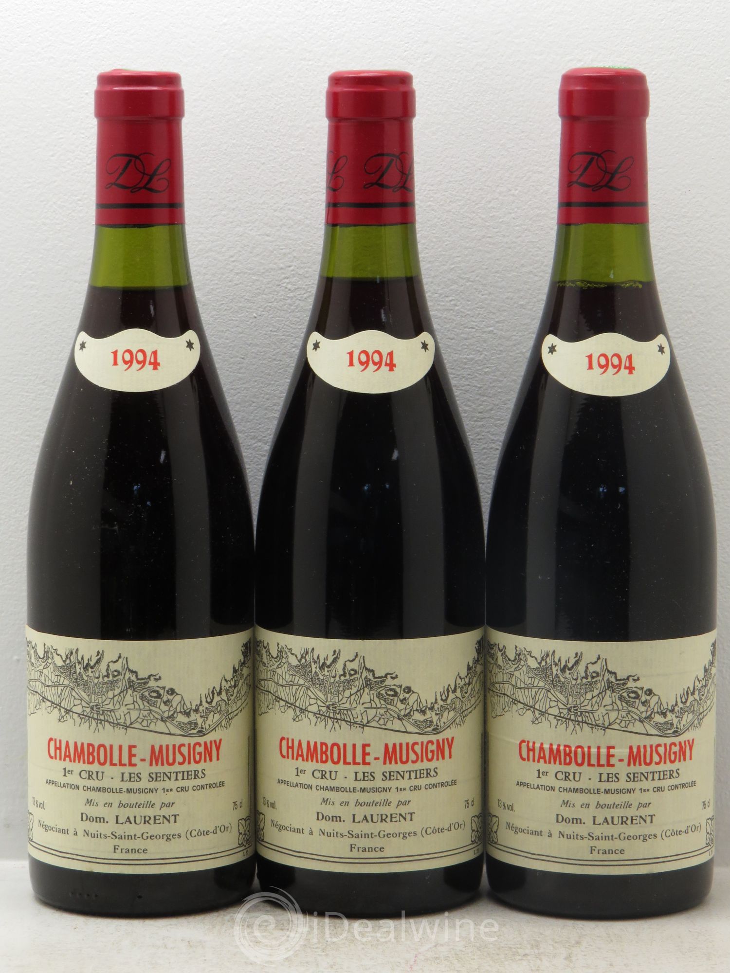 Chambolle-Musigny 1er Cru 1994 - Lot de 3 bouteilles - 0