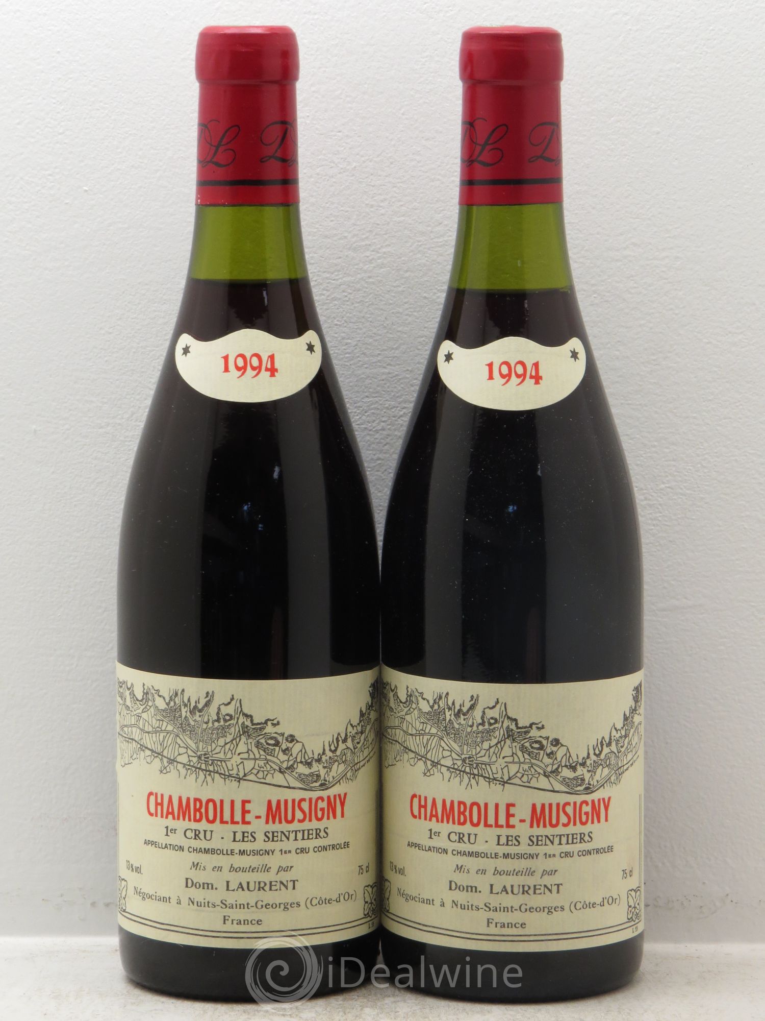 Chambolle-Musigny 1er Cru 1994 - Lot de 2 bouteilles - 0