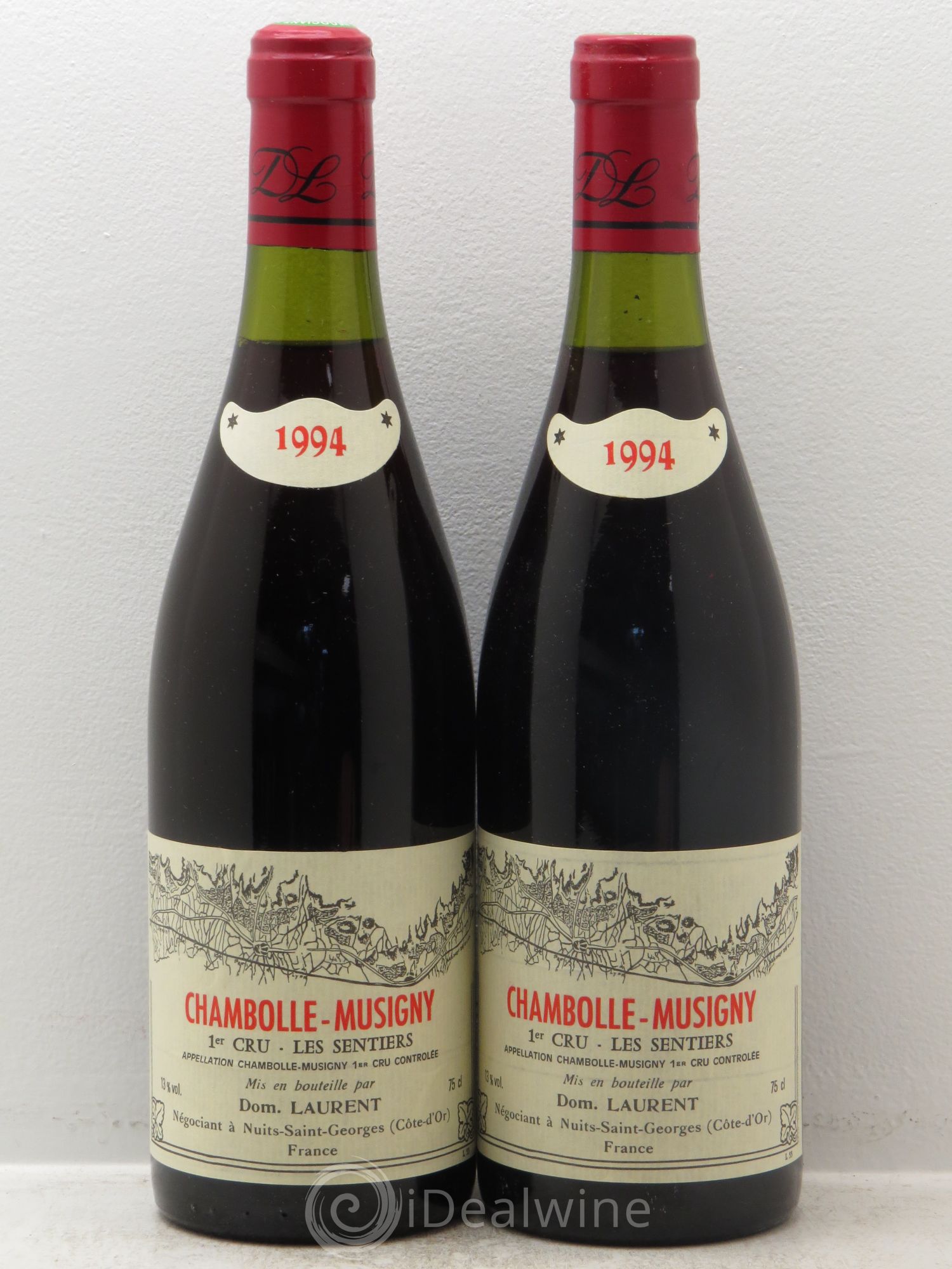 Chambolle-Musigny 1er Cru 1994 - Lot de 2 bouteilles - 0