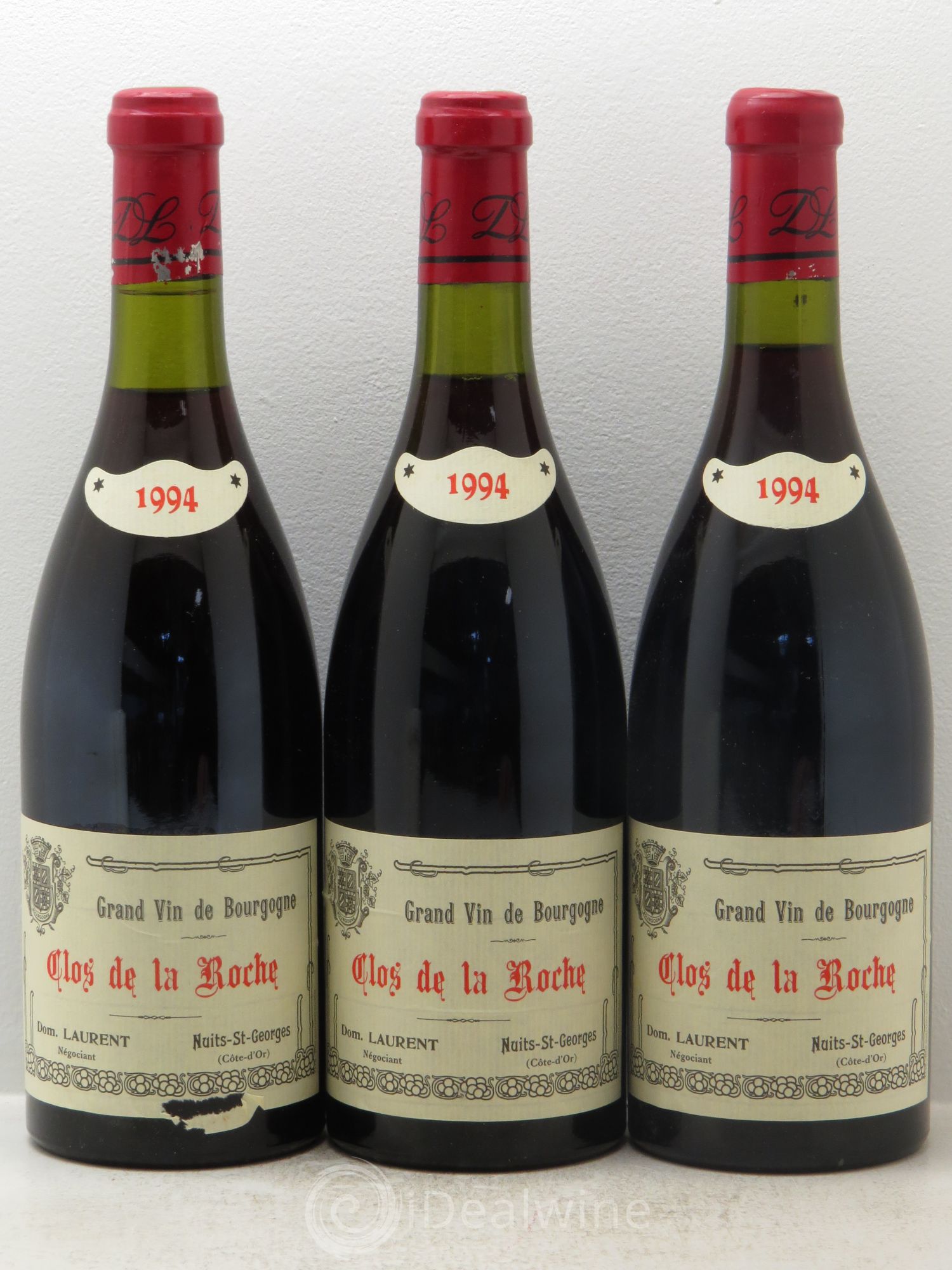 Clos de la Roche Grand Cru 1994 - Posten von 3 Flaschen - 0