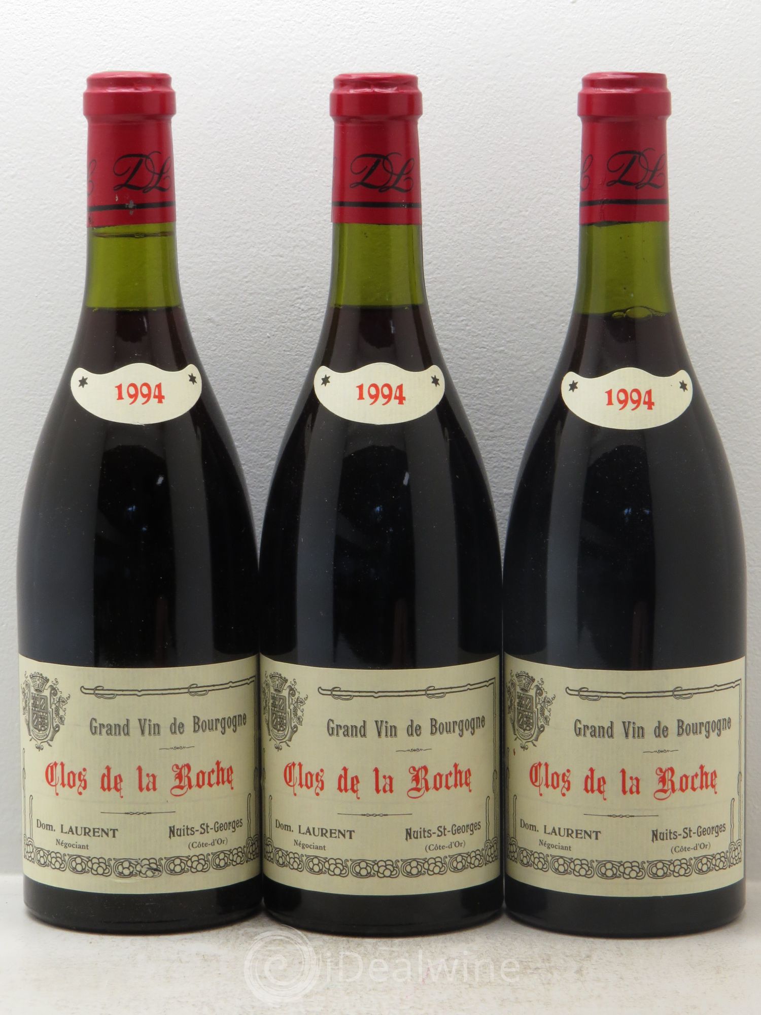 Clos de la Roche Grand Cru 1994 - Lot de 3 bouteilles - 0
