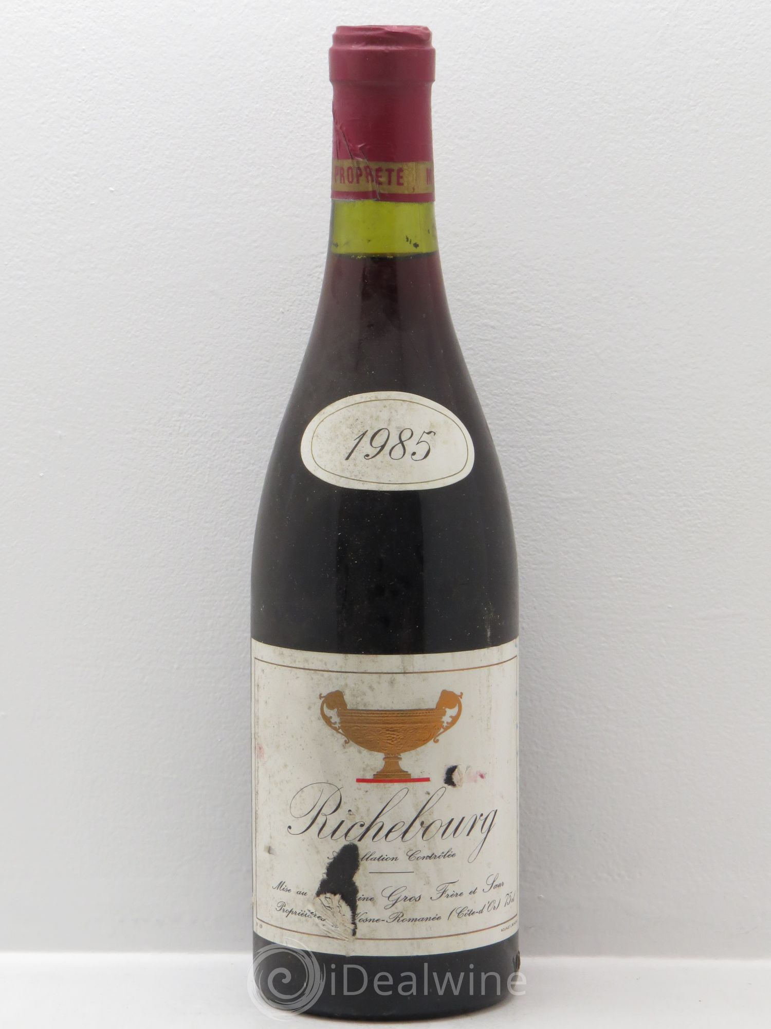 Richebourg Grand Cru Gros Frère & Soeur 1985 - Lot de 1 bouteille - 0