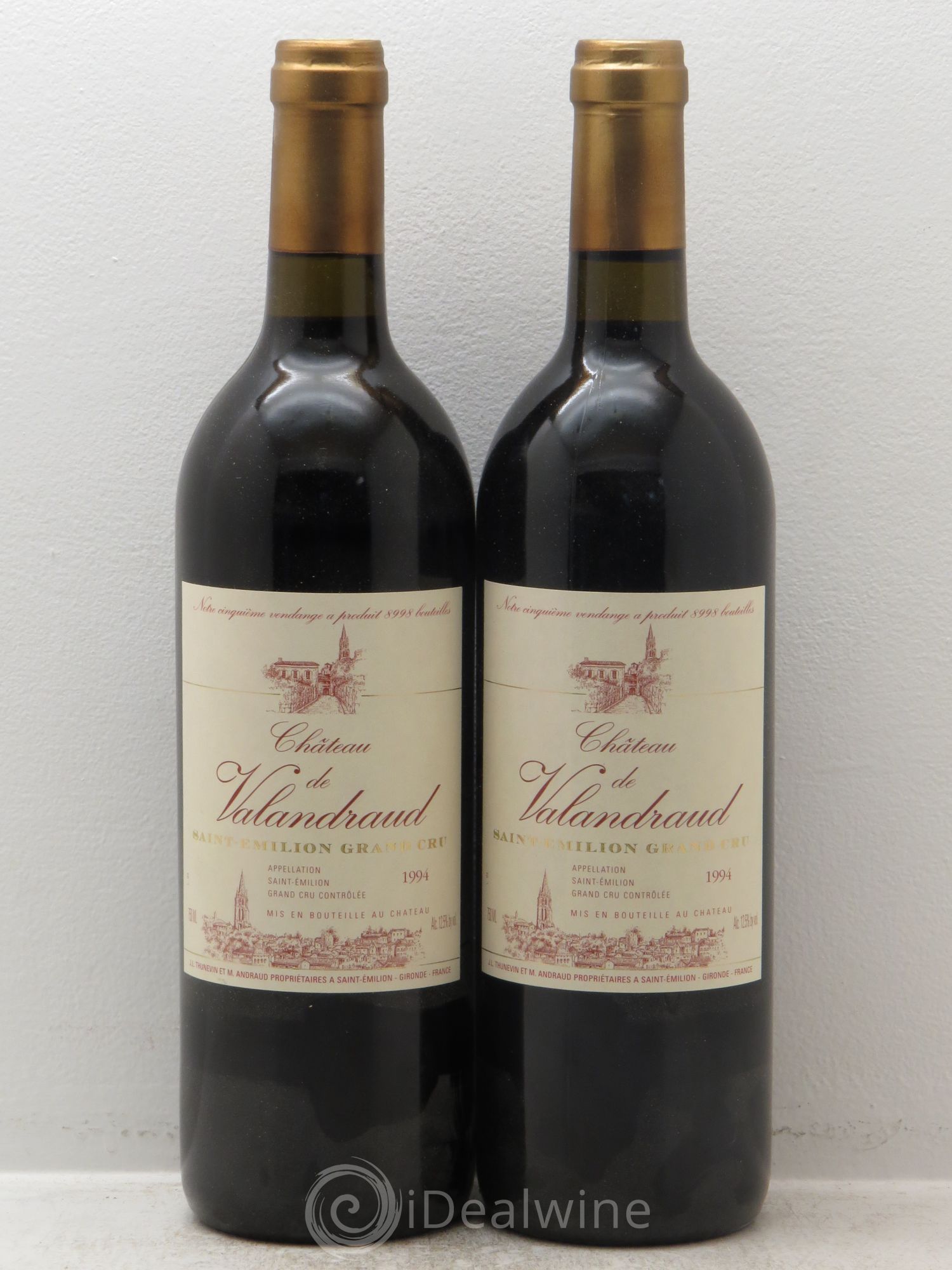 Château de Valandraud 1994 - Lot de 2 bouteilles - 0