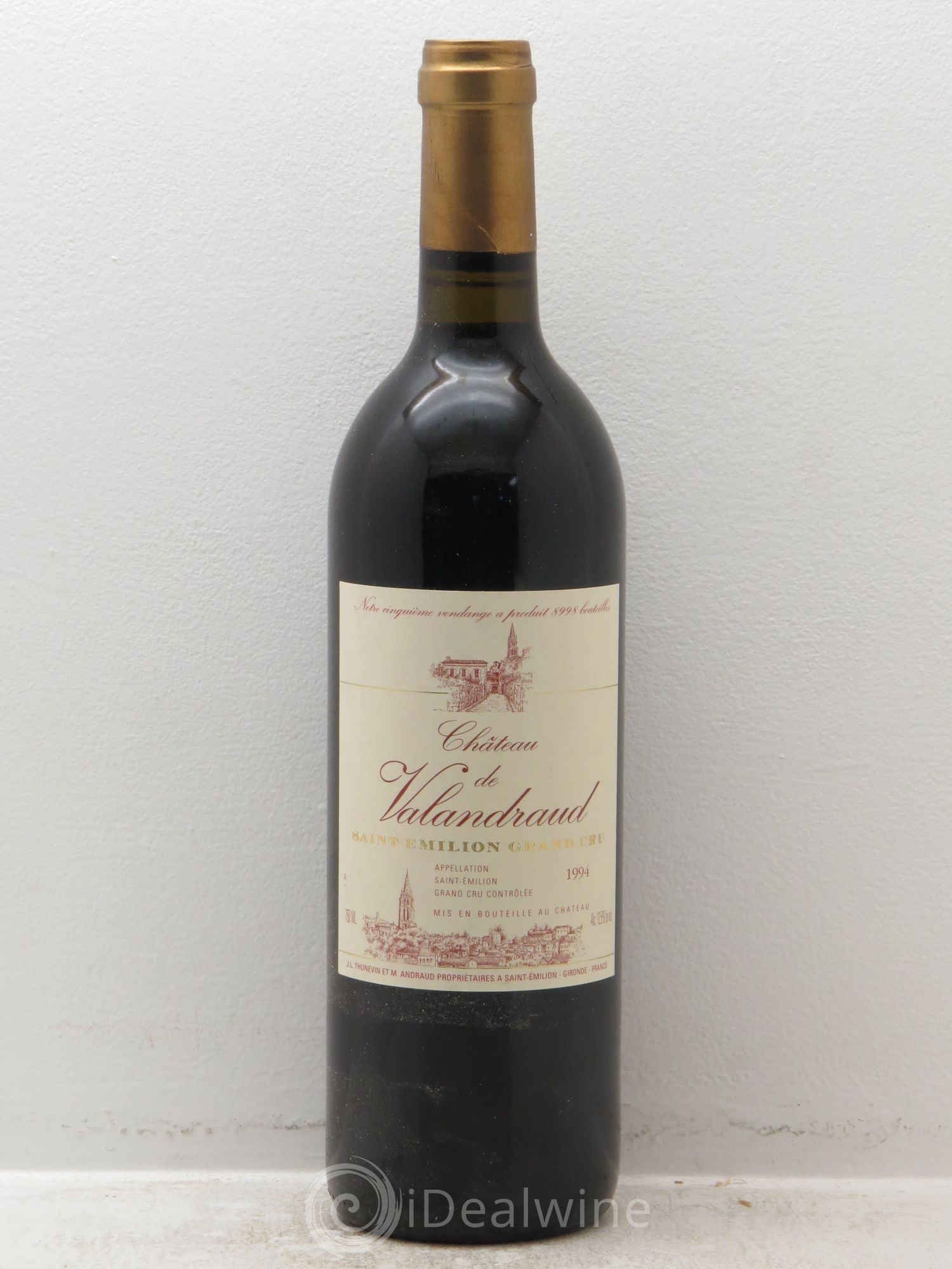 Château de Valandraud 1994 - Lot de 1 bouteille - 0