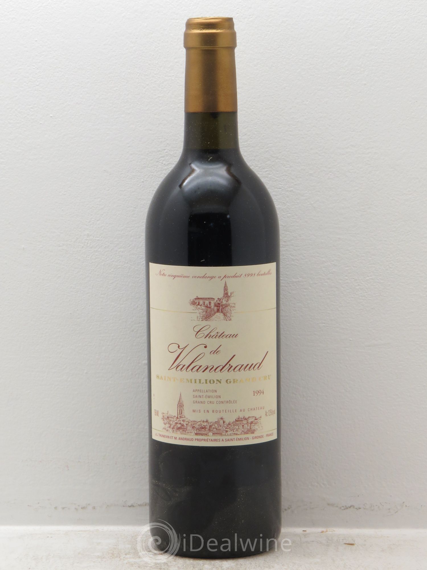 Château de Valandraud 1994 - Lot de 1 bouteille - 0