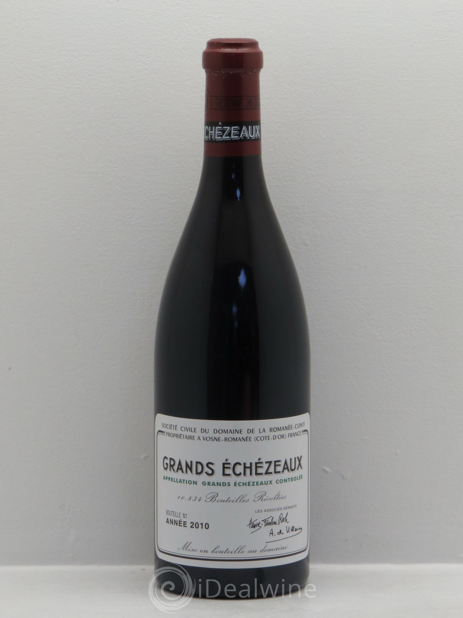 Grands-Echezeaux Grand Cru Domaine de la Romanée-Conti 2010 - Lot de 1 bouteille - 0