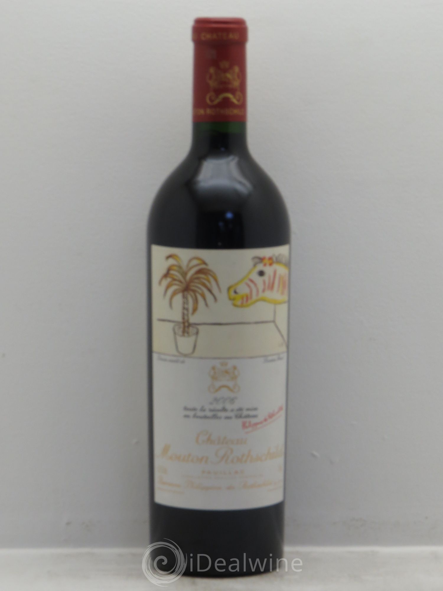 Château Mouton Rothschild 1er Grand Cru Classé 2006 - Lot de 1 bouteille - 0