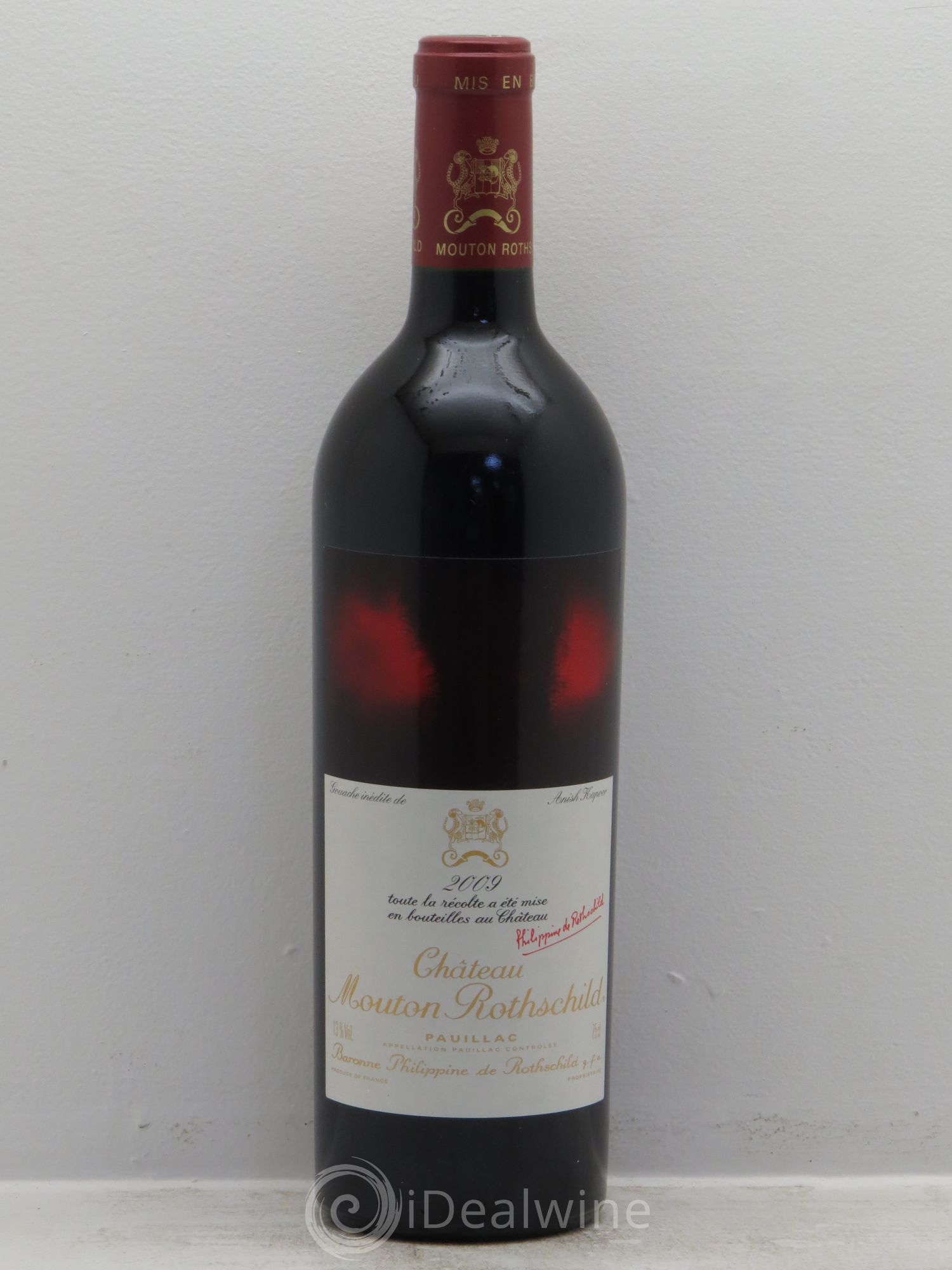 Château Mouton Rothschild 1er Grand Cru Classé 2009 - Lot de 1 bouteille - 0