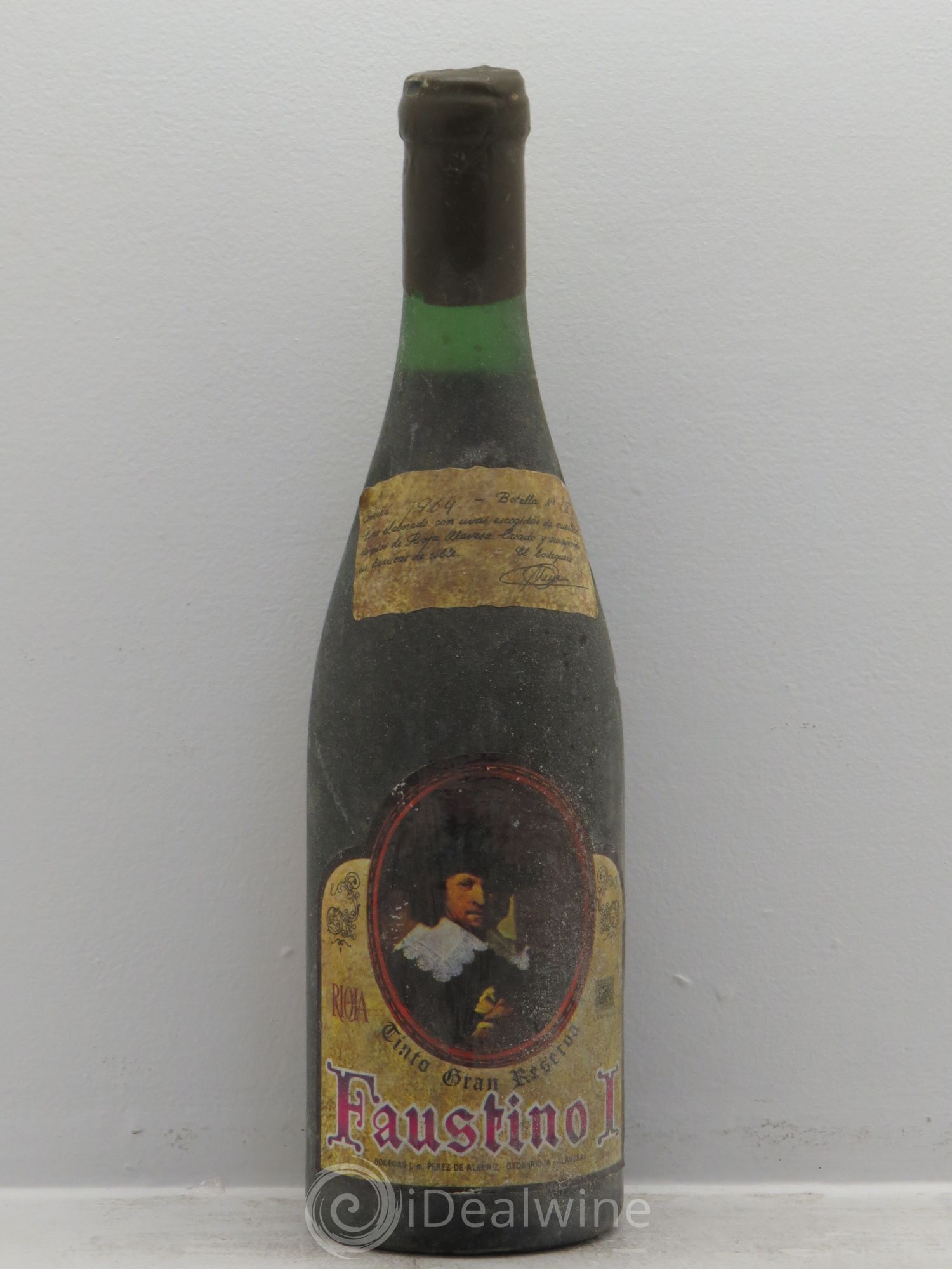 Rioja DOCA Oyon Alavesa Bodegas Faustino Martinez 1964 - Posten von 1 Flasche - 0
