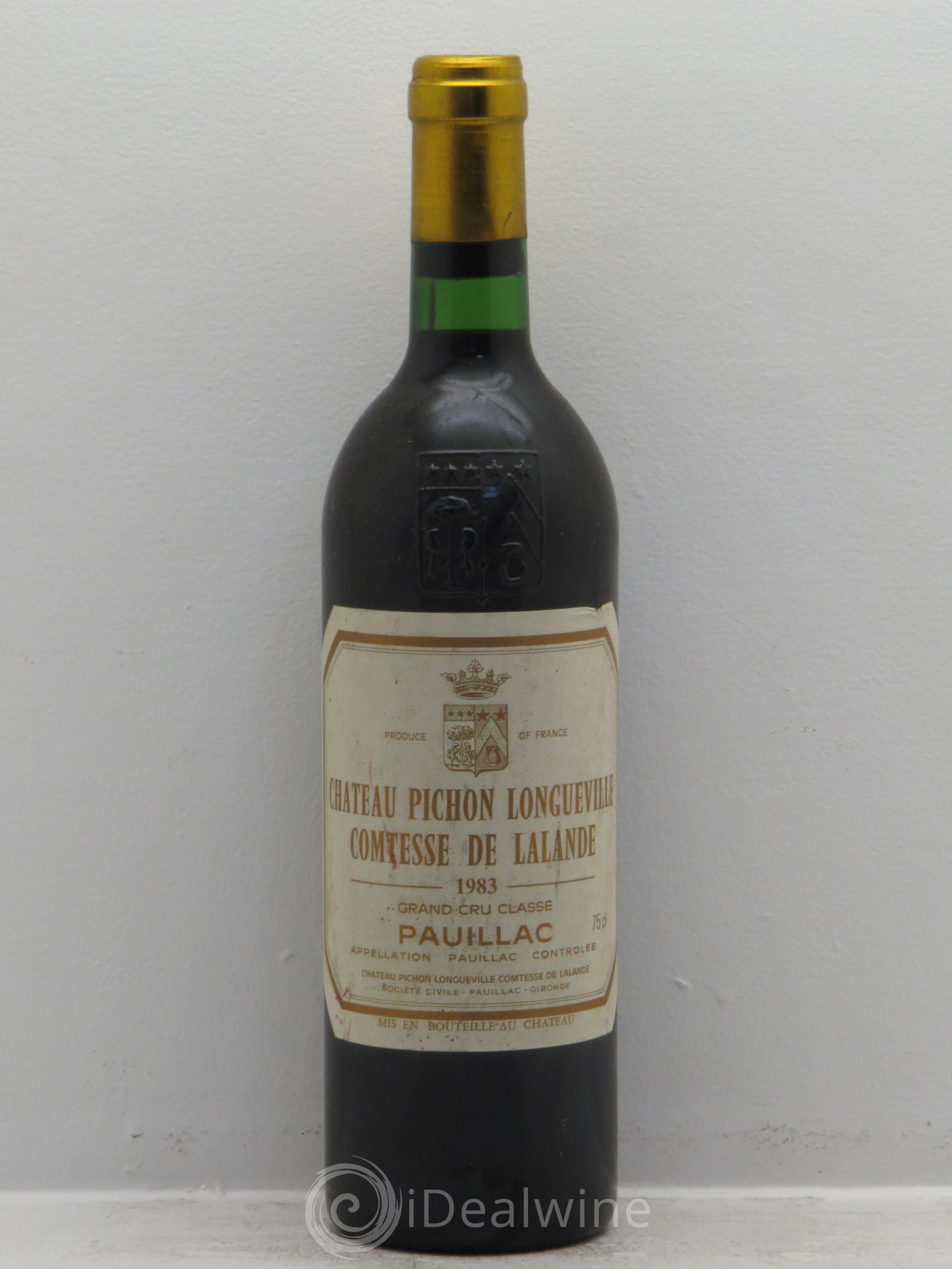 Château Pichon Longueville Comtesse de Lalande 2ème Grand Cru Classé 1983 - Lot de 1 bouteille - 0