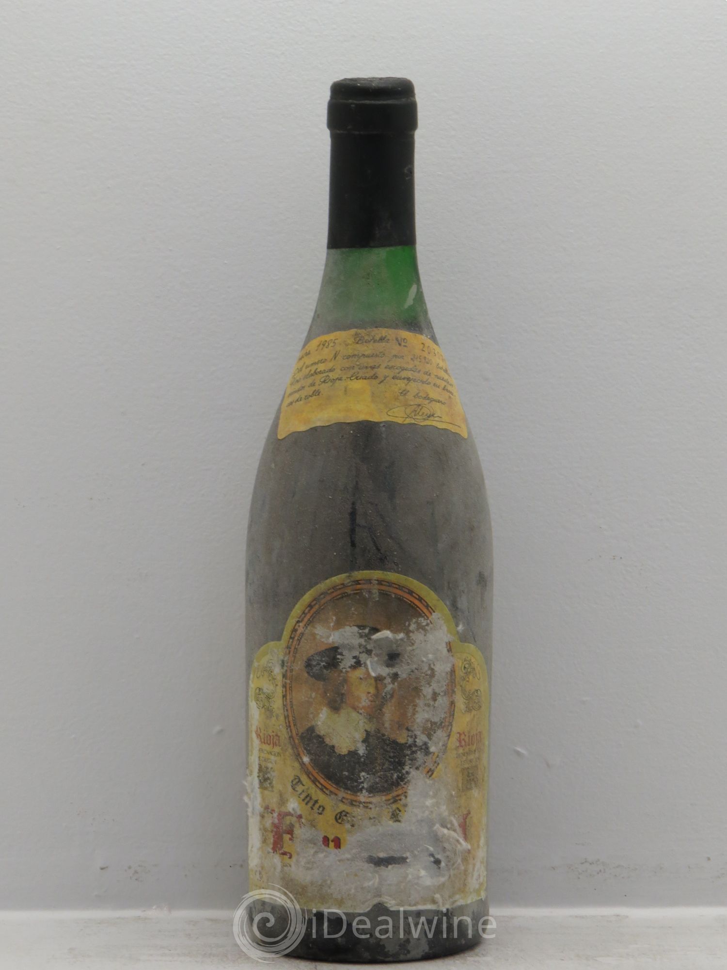 Rioja DOCA Oyon Alavesa Bodegas Faustino Martinez 1985 - Lot de 1 bouteille - 0