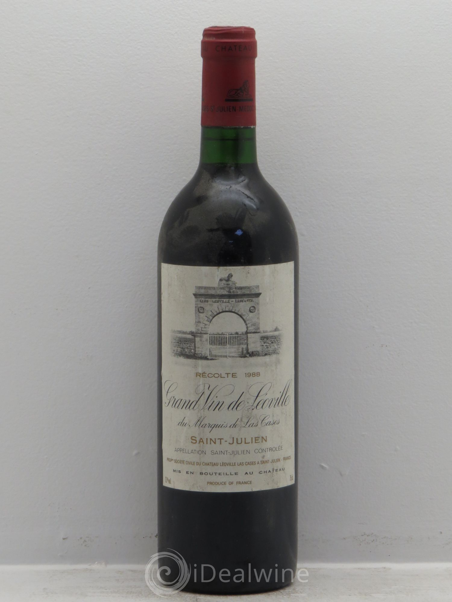 Château Léoville Las Cases 2ème Grand Cru Classé 1988 - Lot de 1 bouteille - 0